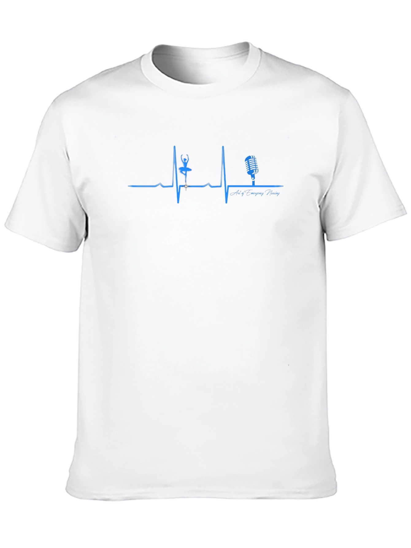 Heartbeat Dance & Music Black T-Shirt