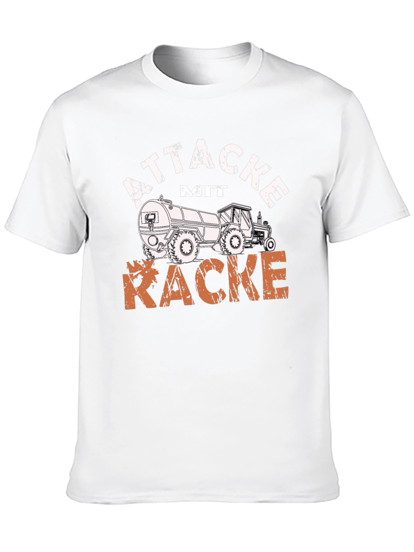 Attacke mit Kacke Tractor T-Shirt