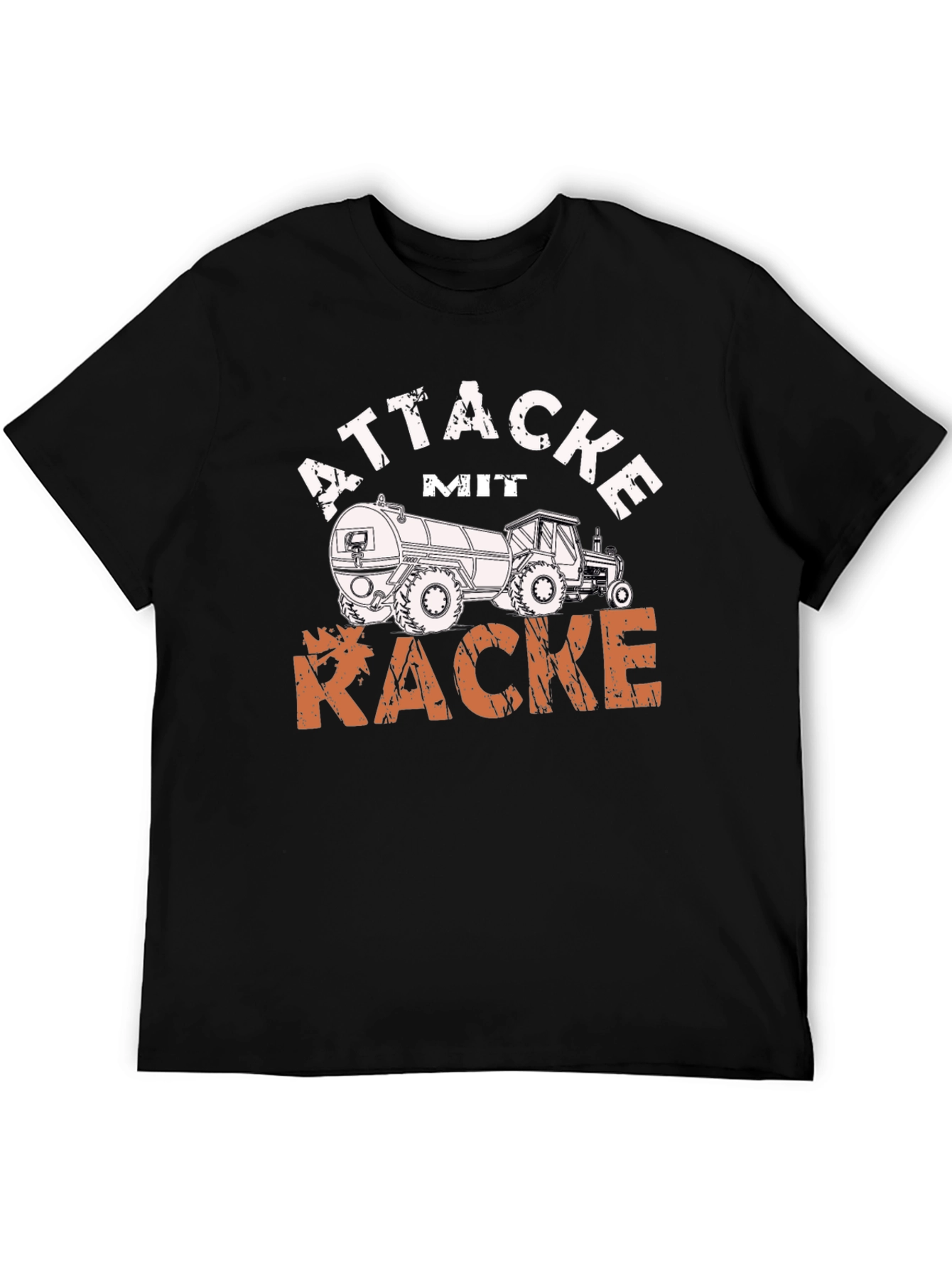 Attacke mit Kacke Tractor T-Shirt