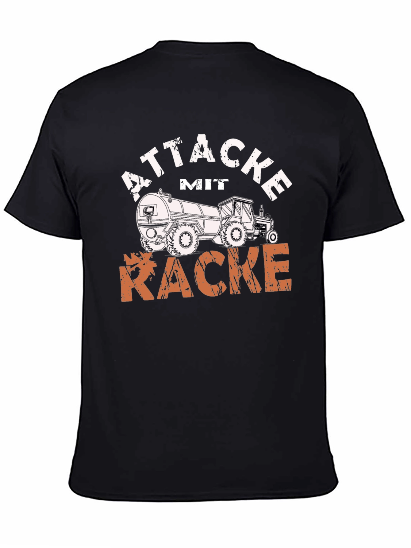 Attacke mit Kacke Tractor T-Shirt