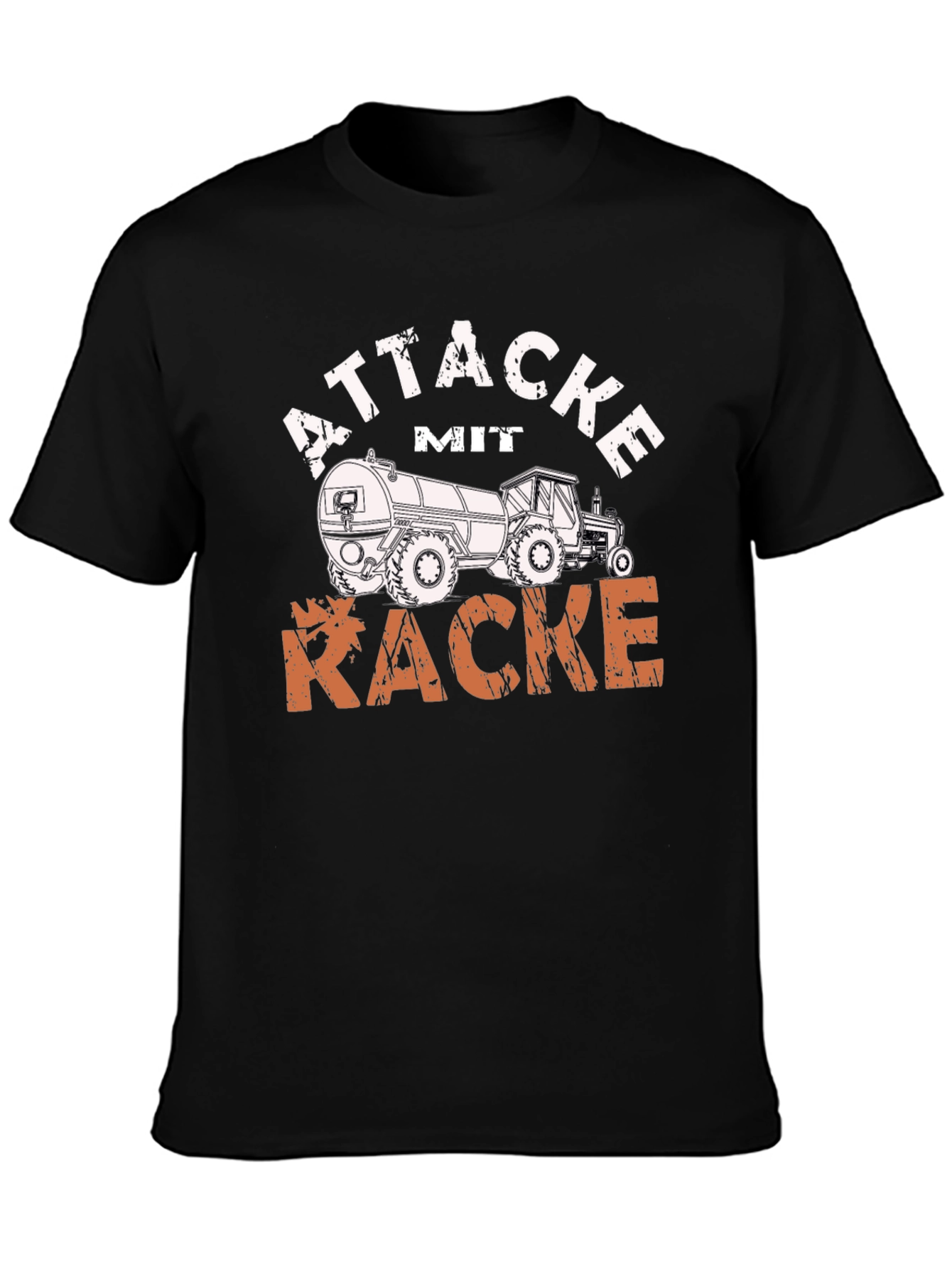 Attacke mit Kacke Tractor T-Shirt