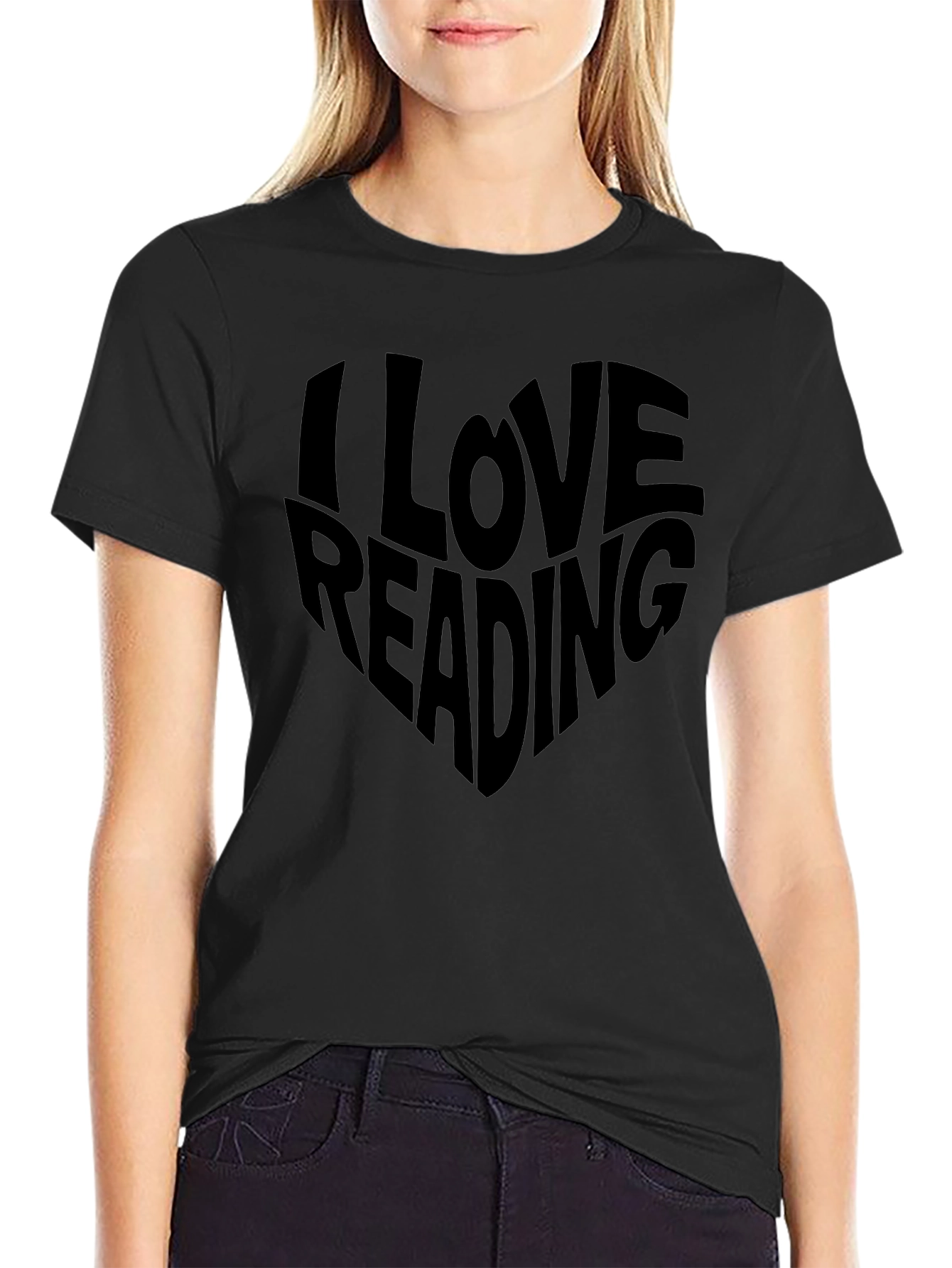 I Love Reading Heart T-Shirt