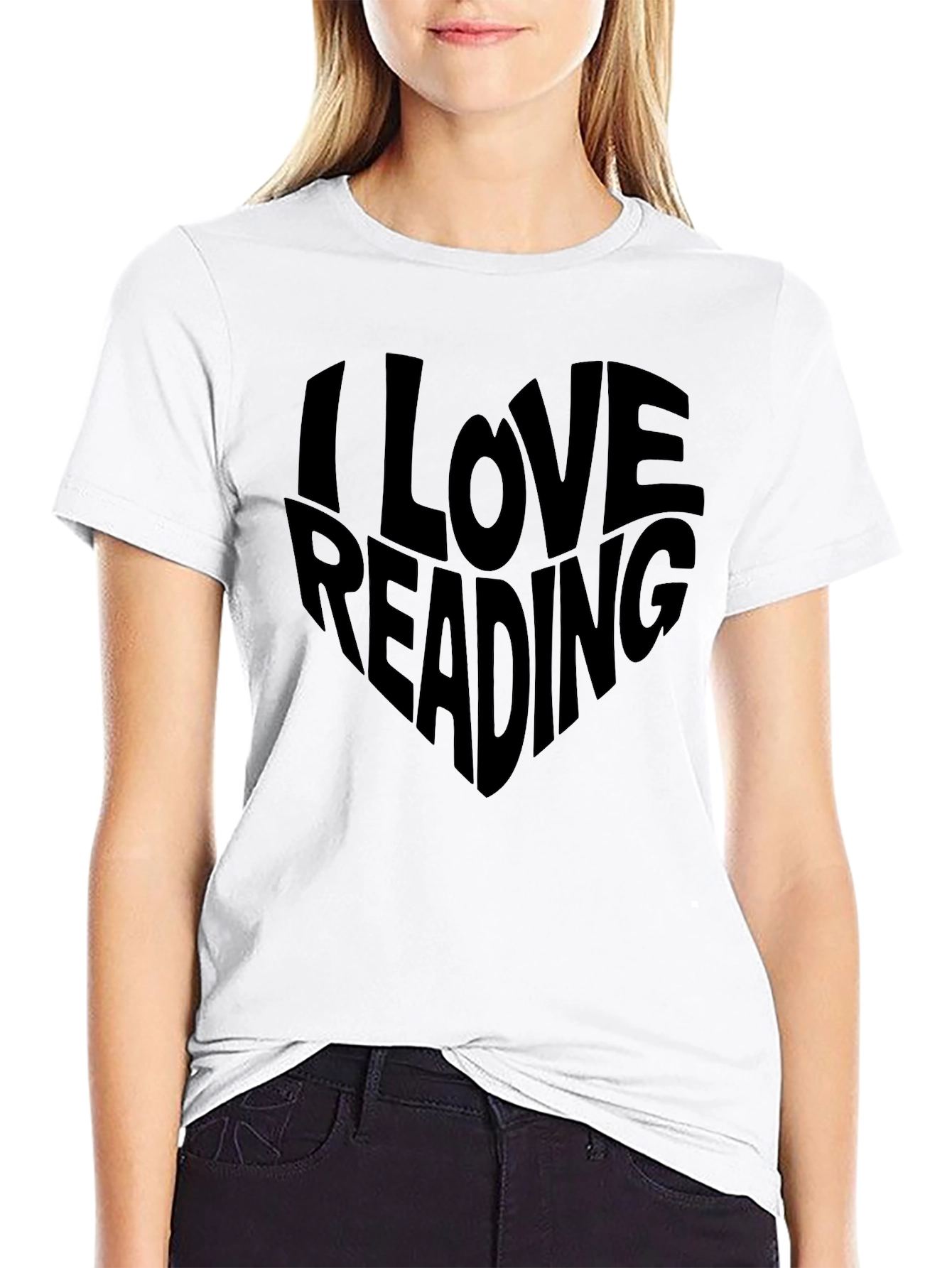 I Love Reading Heart T-Shirt