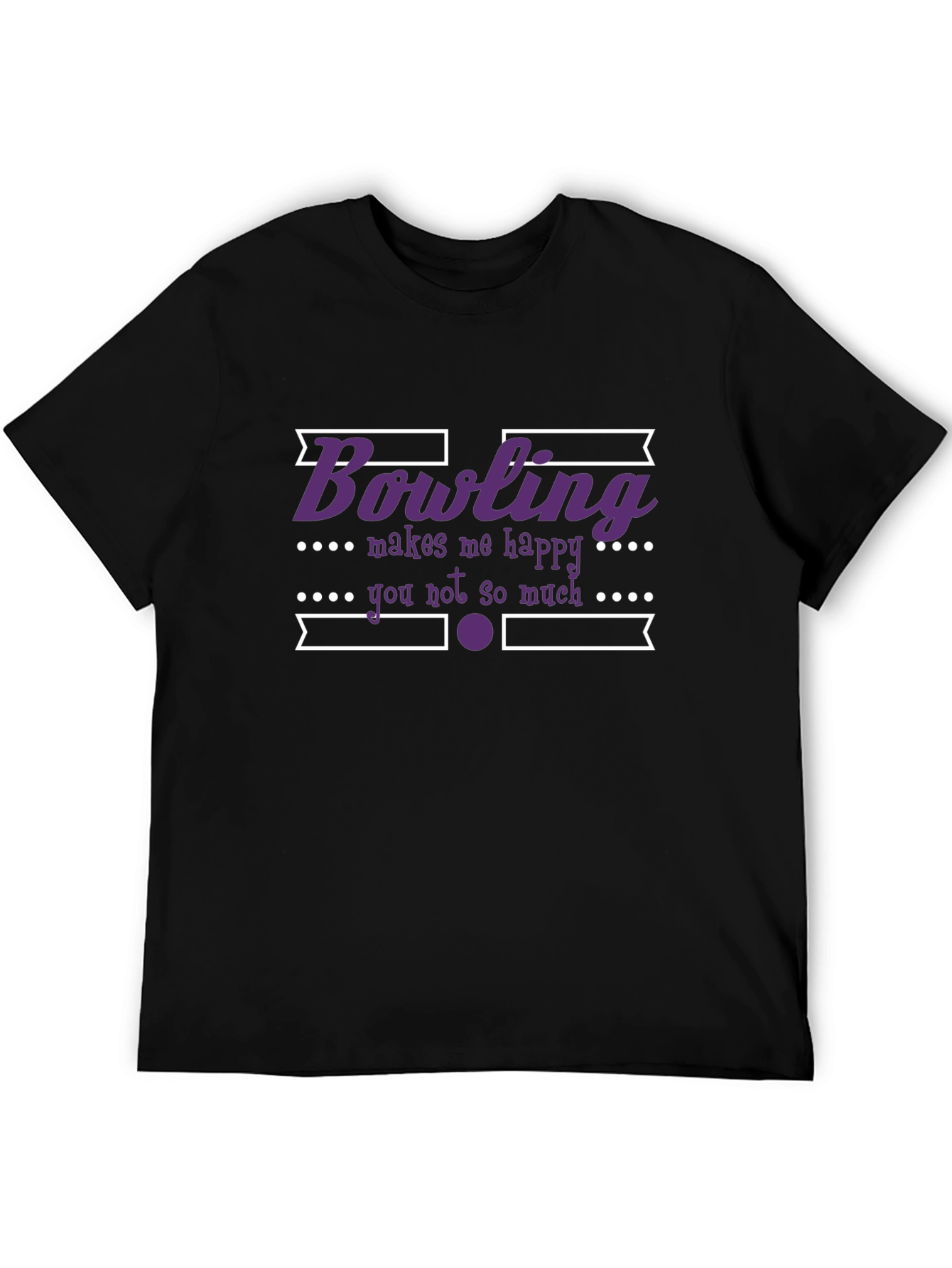 Bowling Makes Me Happy T-Shirt