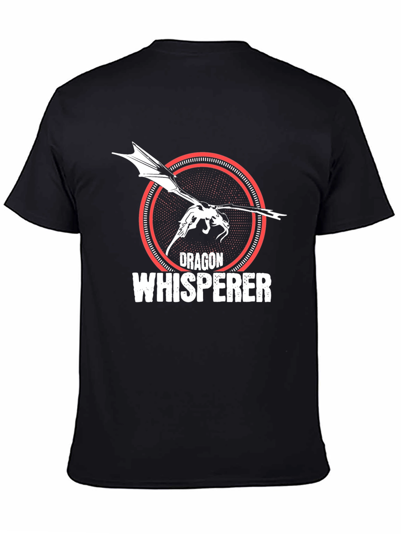 Dragon Whisperer Graphic Tee - Black