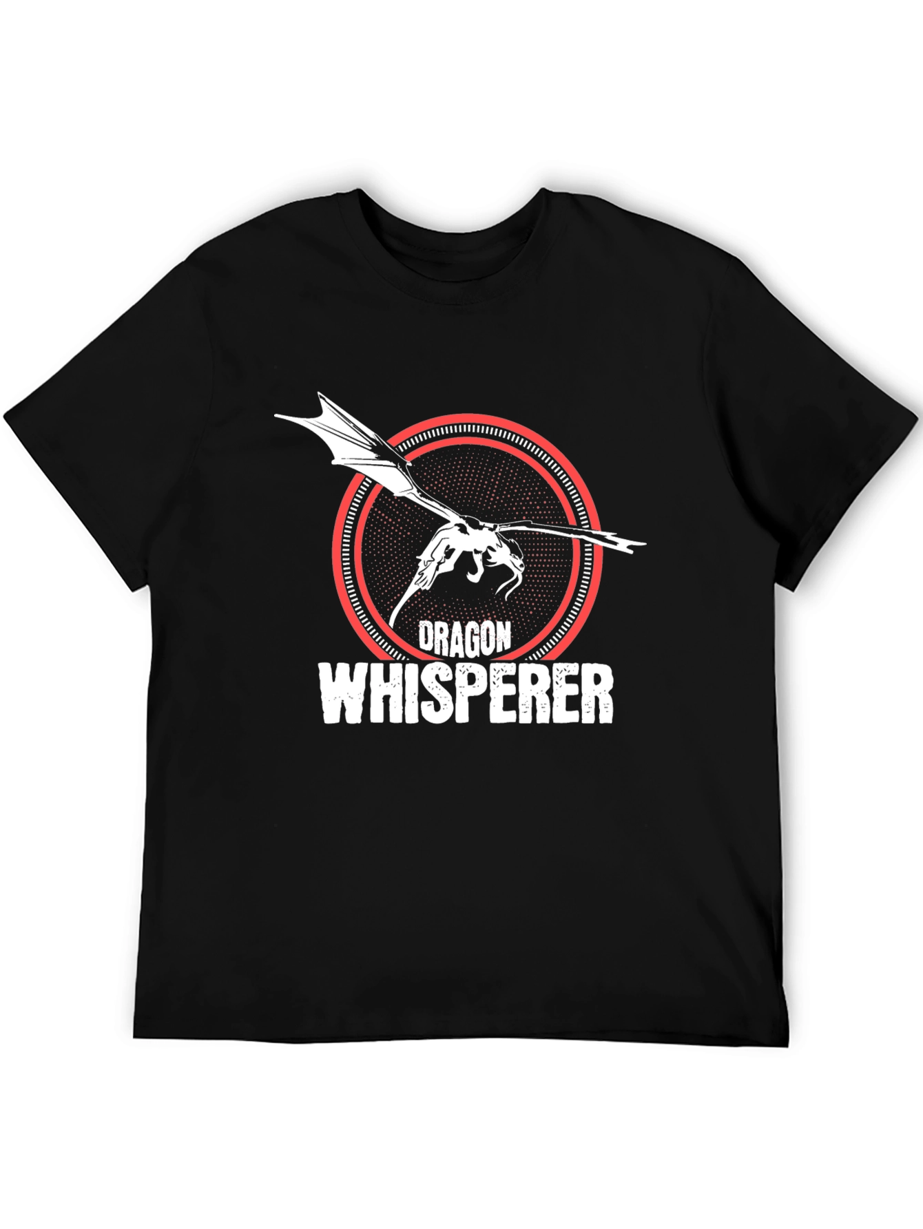 Dragon Whisperer Graphic Tee - Black