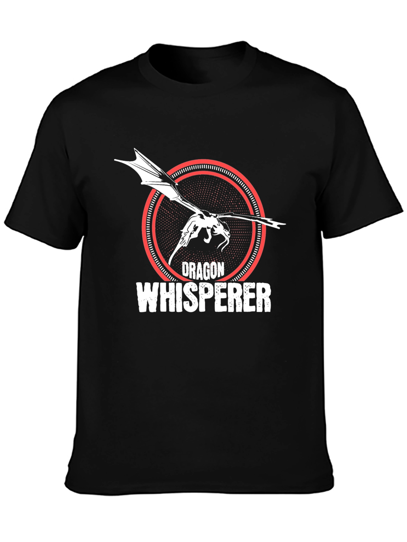 Dragon Whisperer Graphic Tee - Black