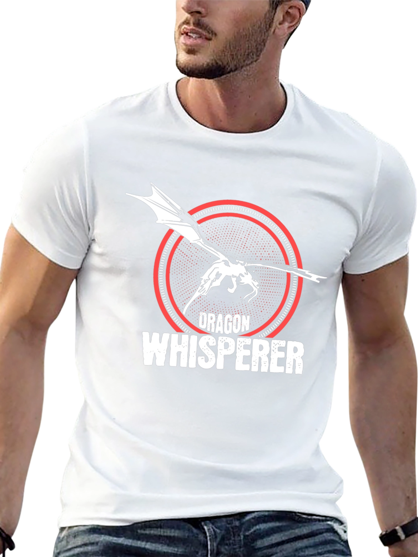 Dragon Whisperer Graphic Tee - Black