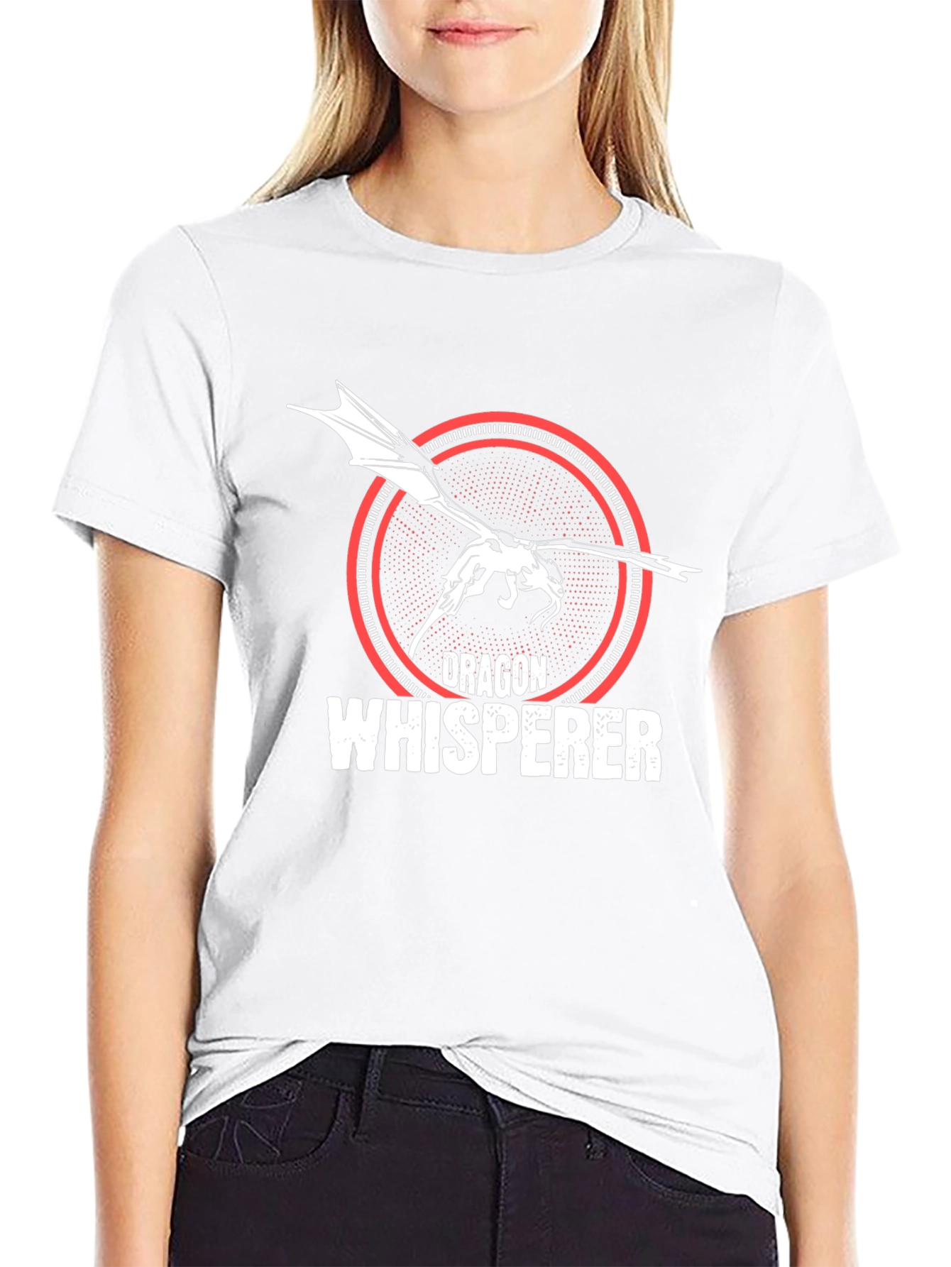 Dragon Whisperer Graphic Tee - Black
