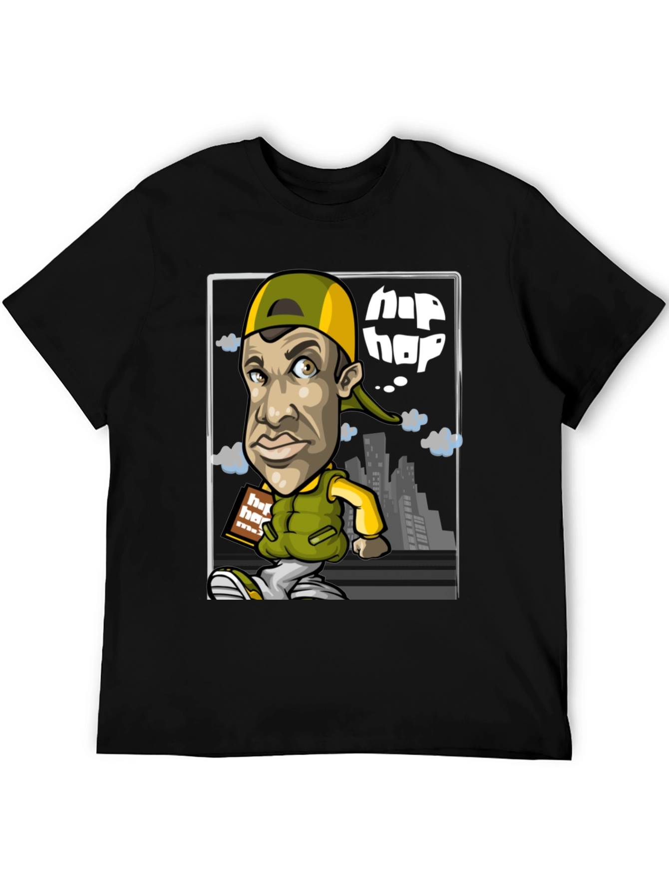 Hip Hop Style Graphic Tee - Urban Cool