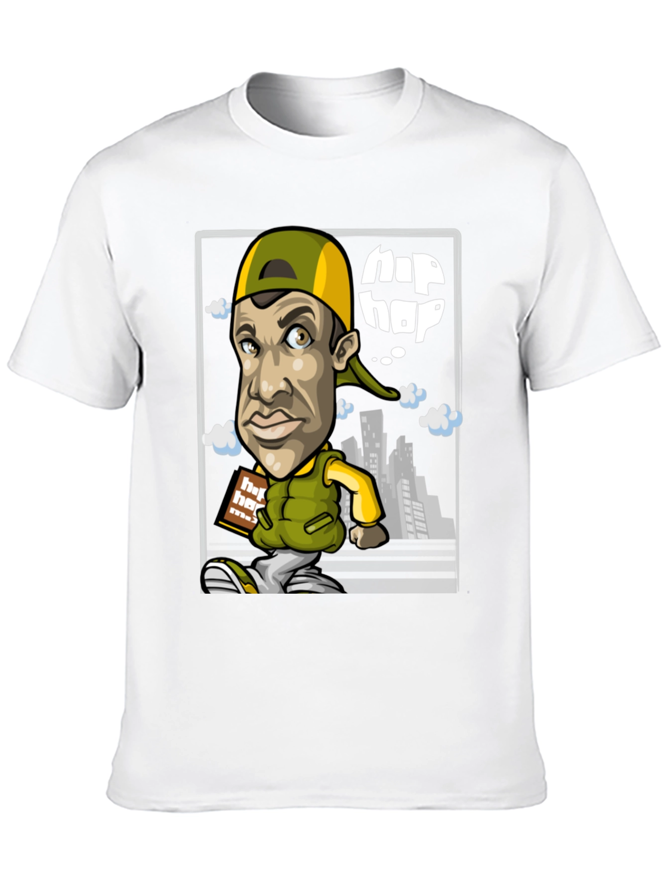 Hip Hop Style Graphic Tee - Urban Cool