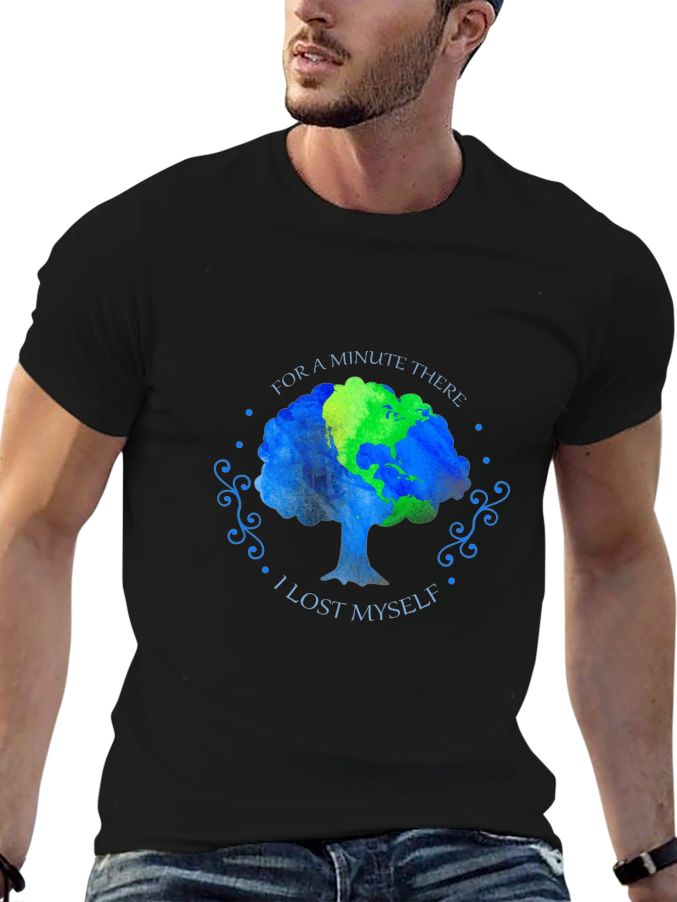 Earth Tree Graphic Tee - Lost Myself T-Shirt