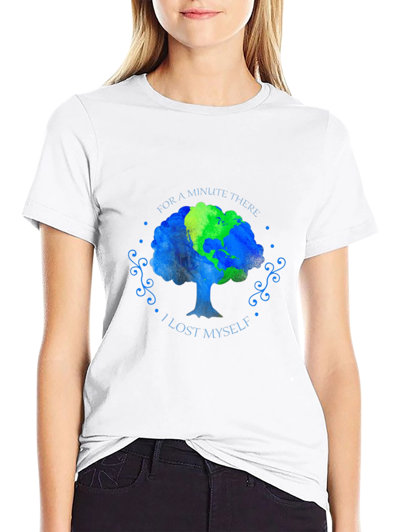 Earth Tree Graphic Tee - Lost Myself T-Shirt