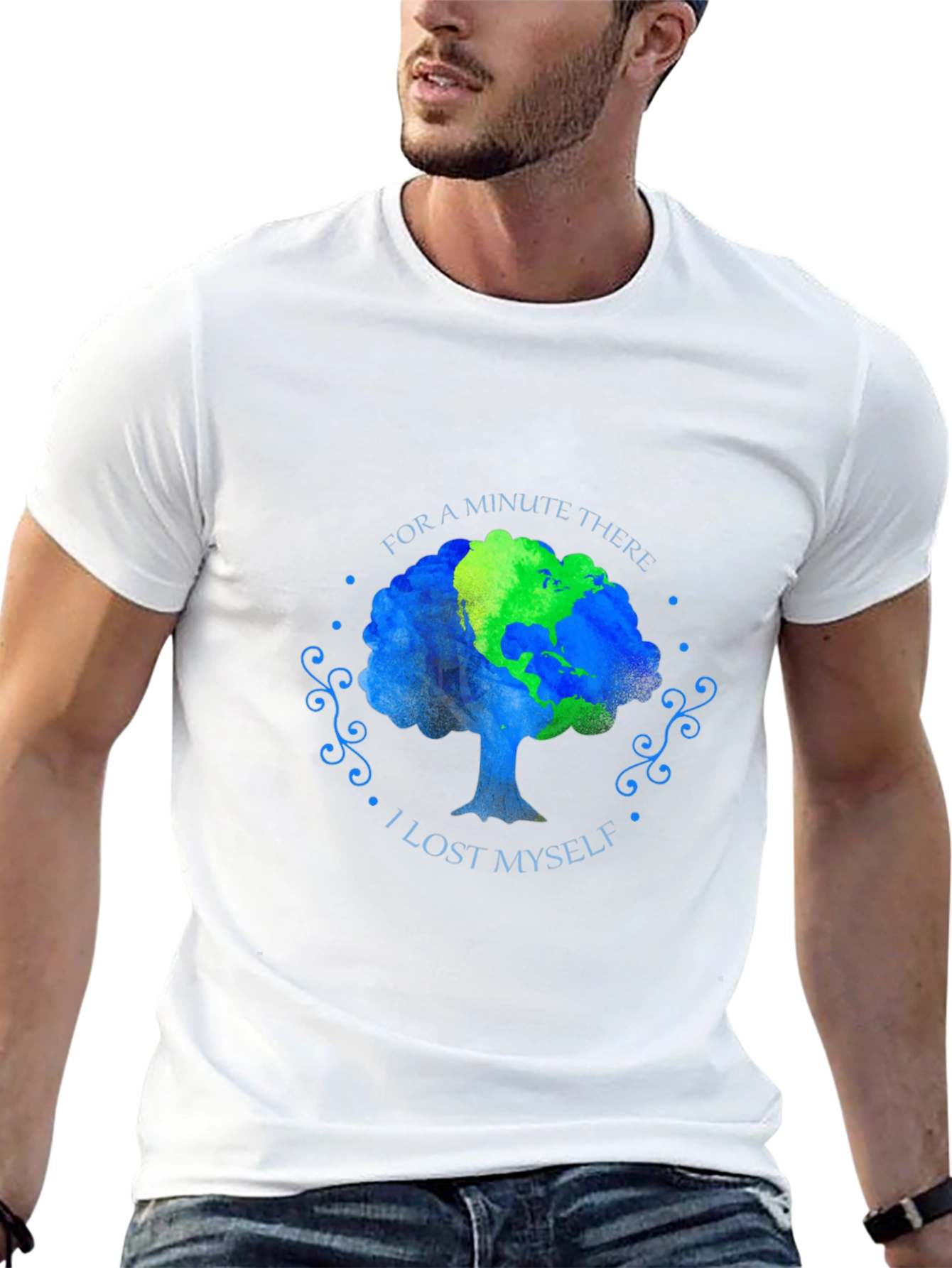 Earth Tree Graphic Tee - Lost Myself T-Shirt