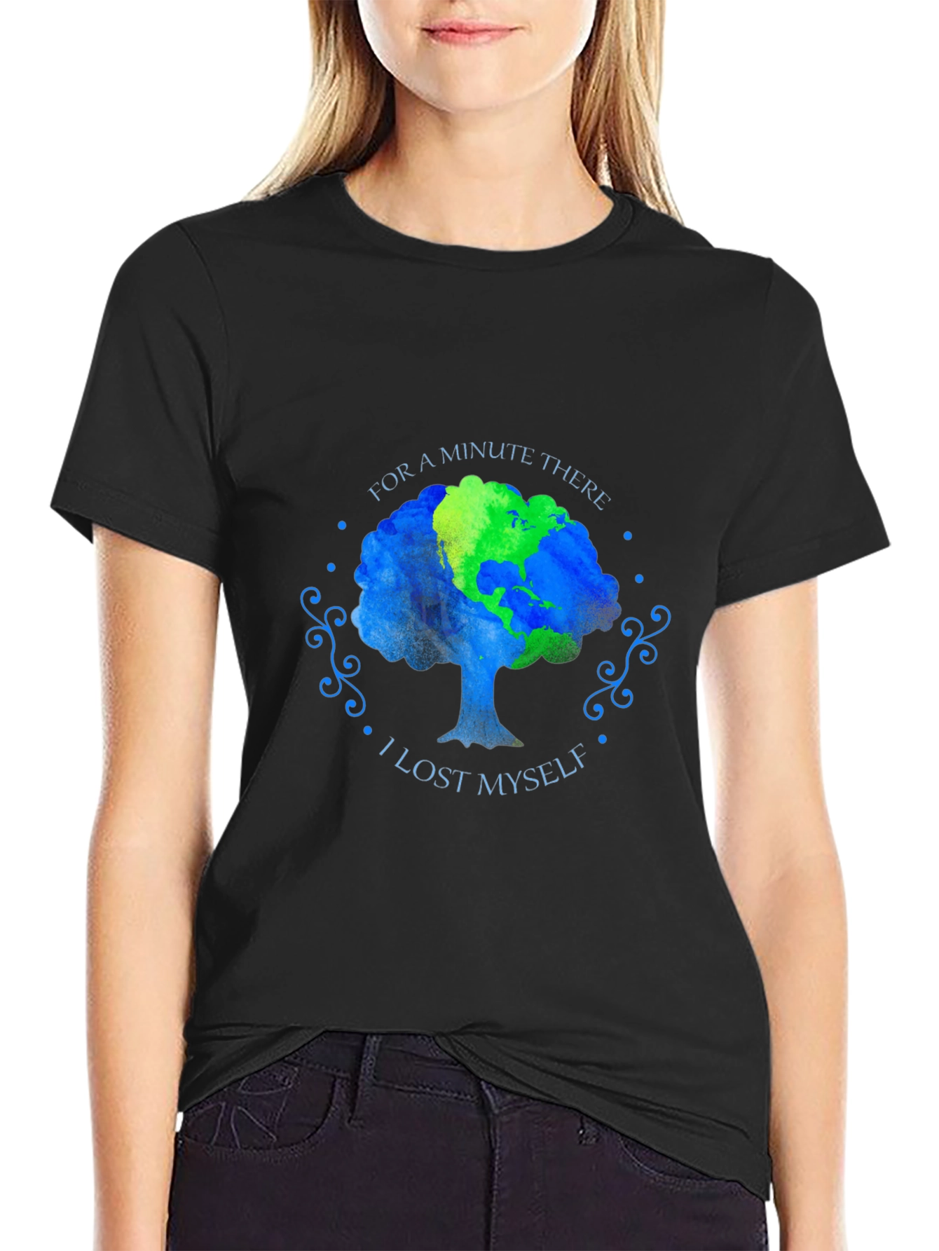 Earth Tree Graphic Tee - Lost Myself T-Shirt