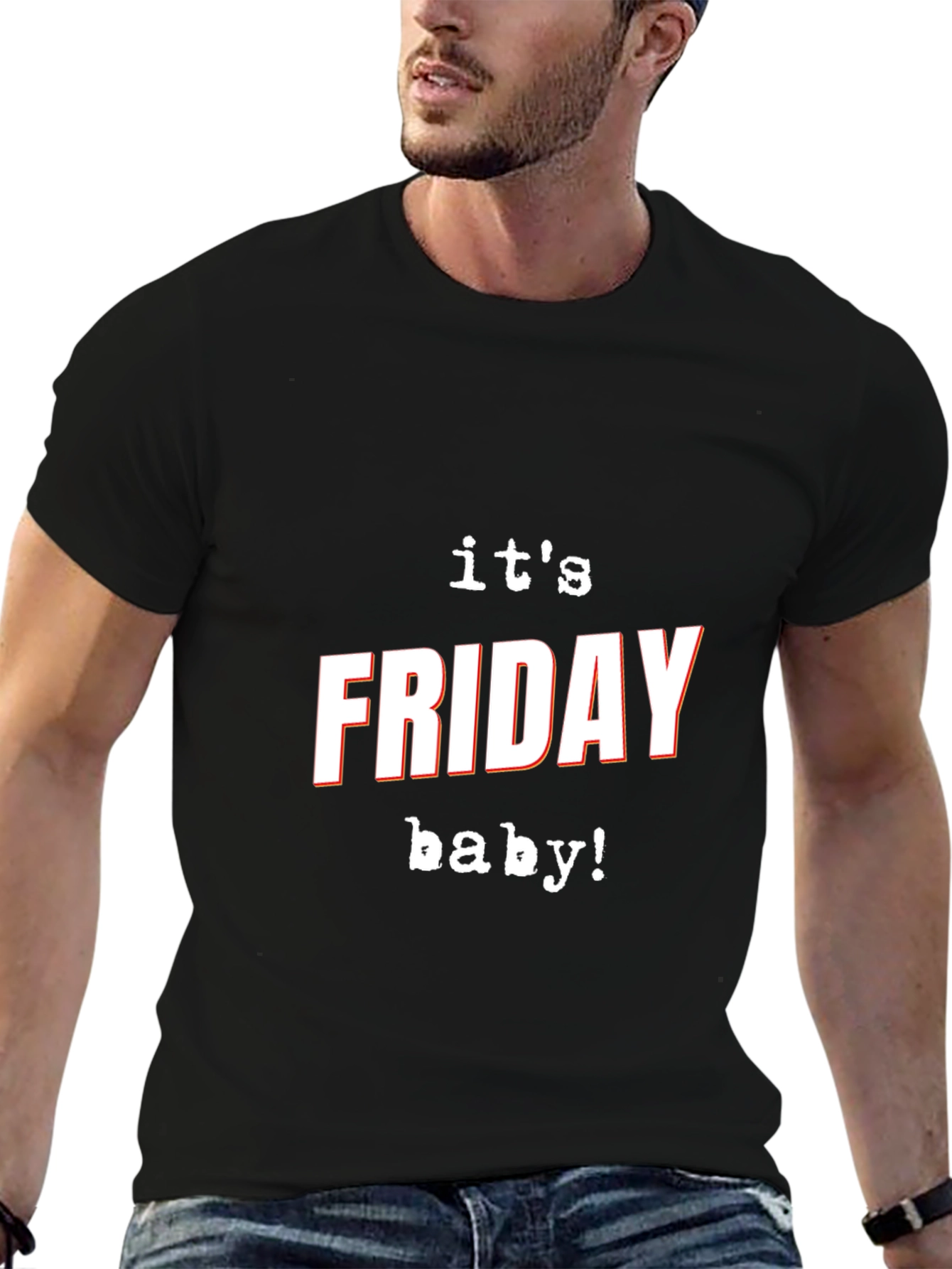 Its Friday Baby! Graphic T-Shirt