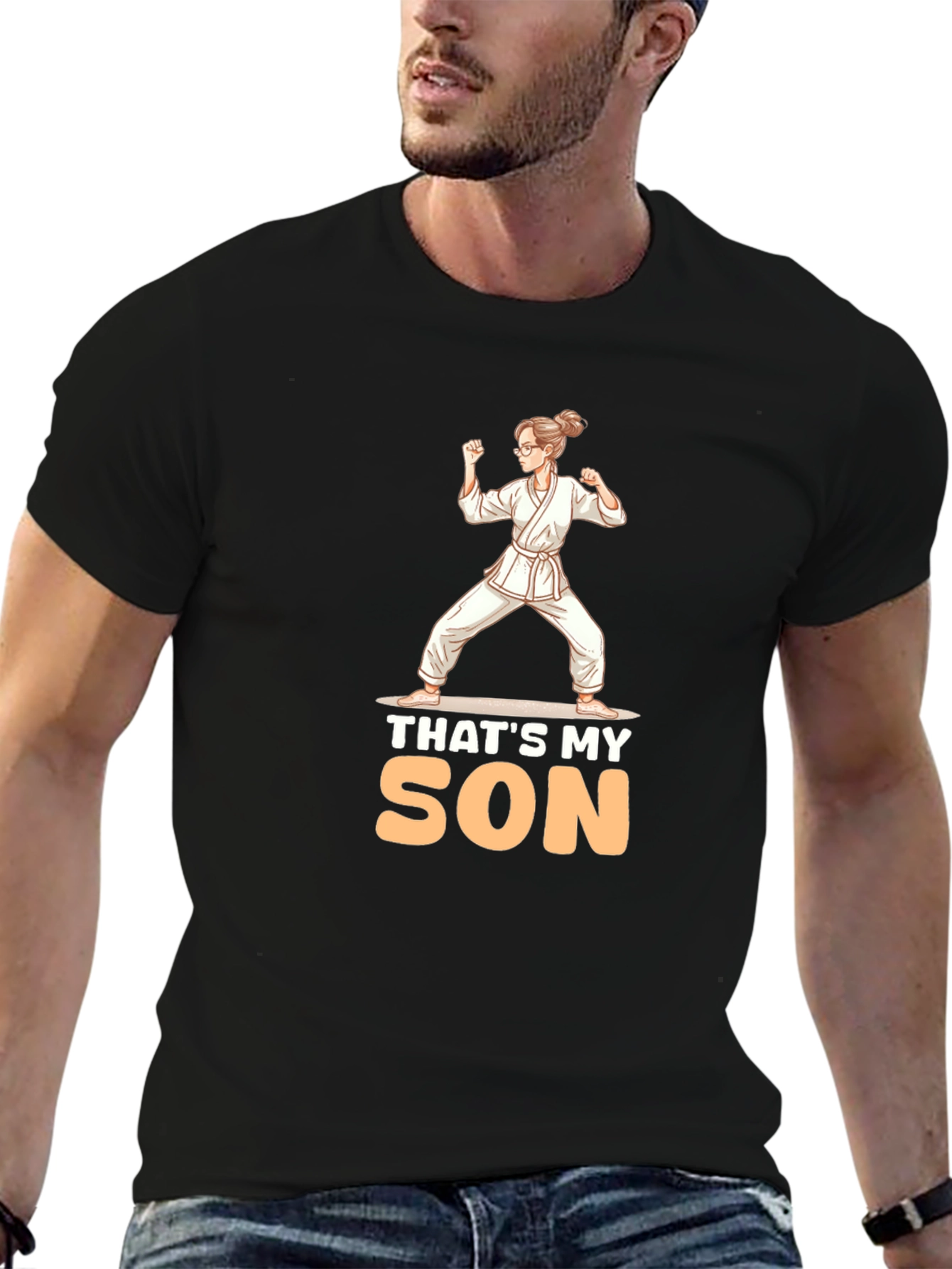 Thats My Son Karate Mom T-Shirt