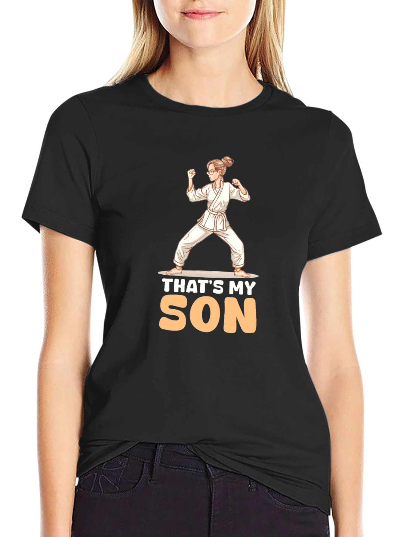 Thats My Son Karate Mom T-Shirt