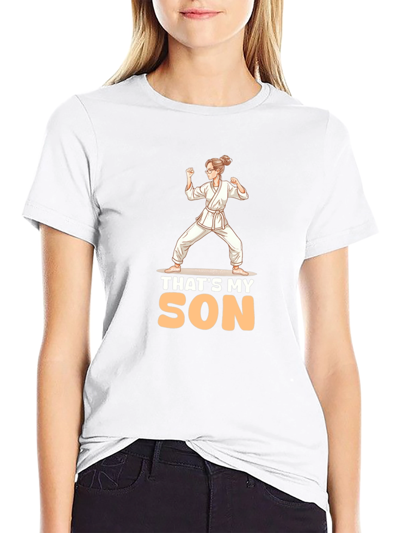 Thats My Son Karate Mom T-Shirt