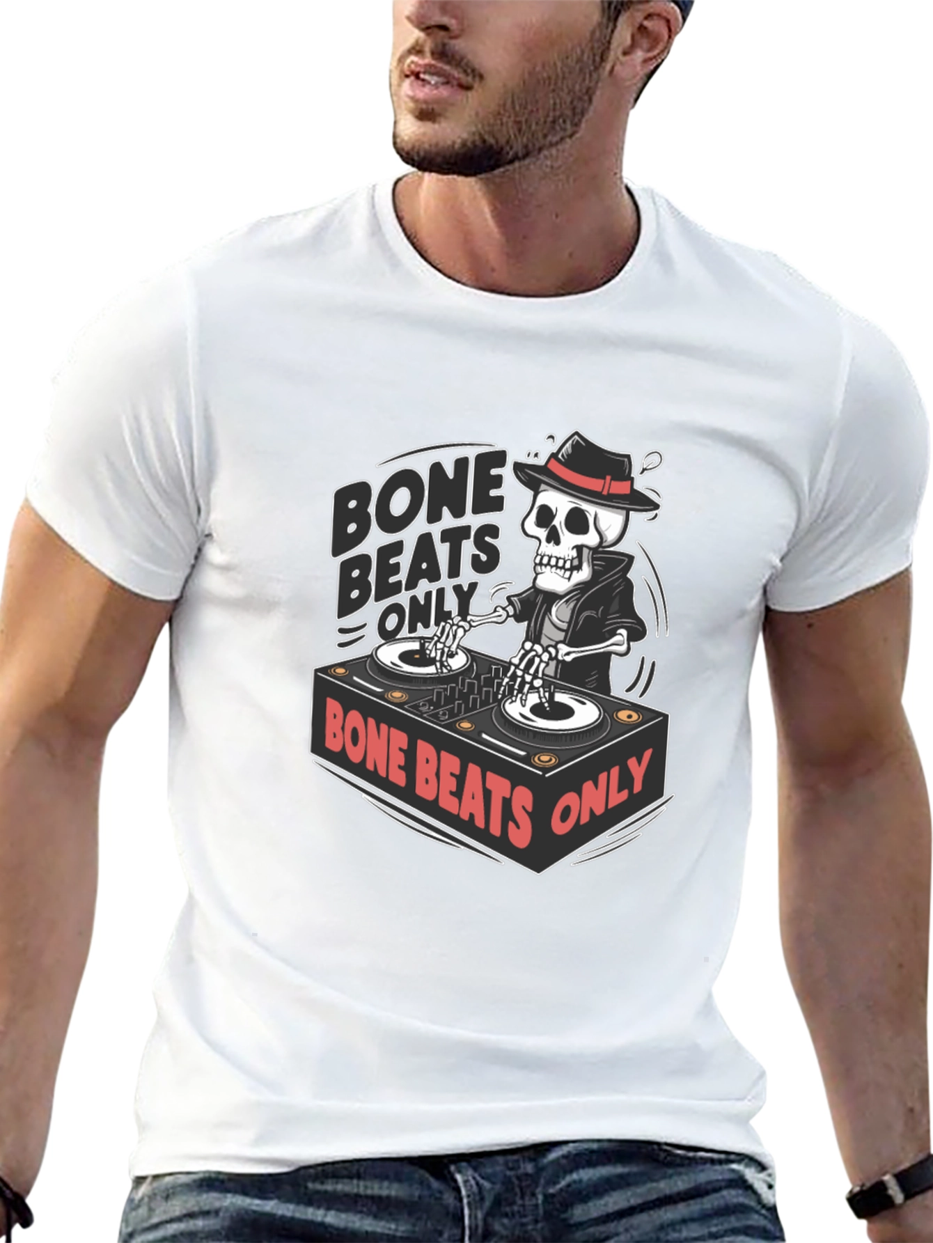 Bone Beats Only Graphic Tee