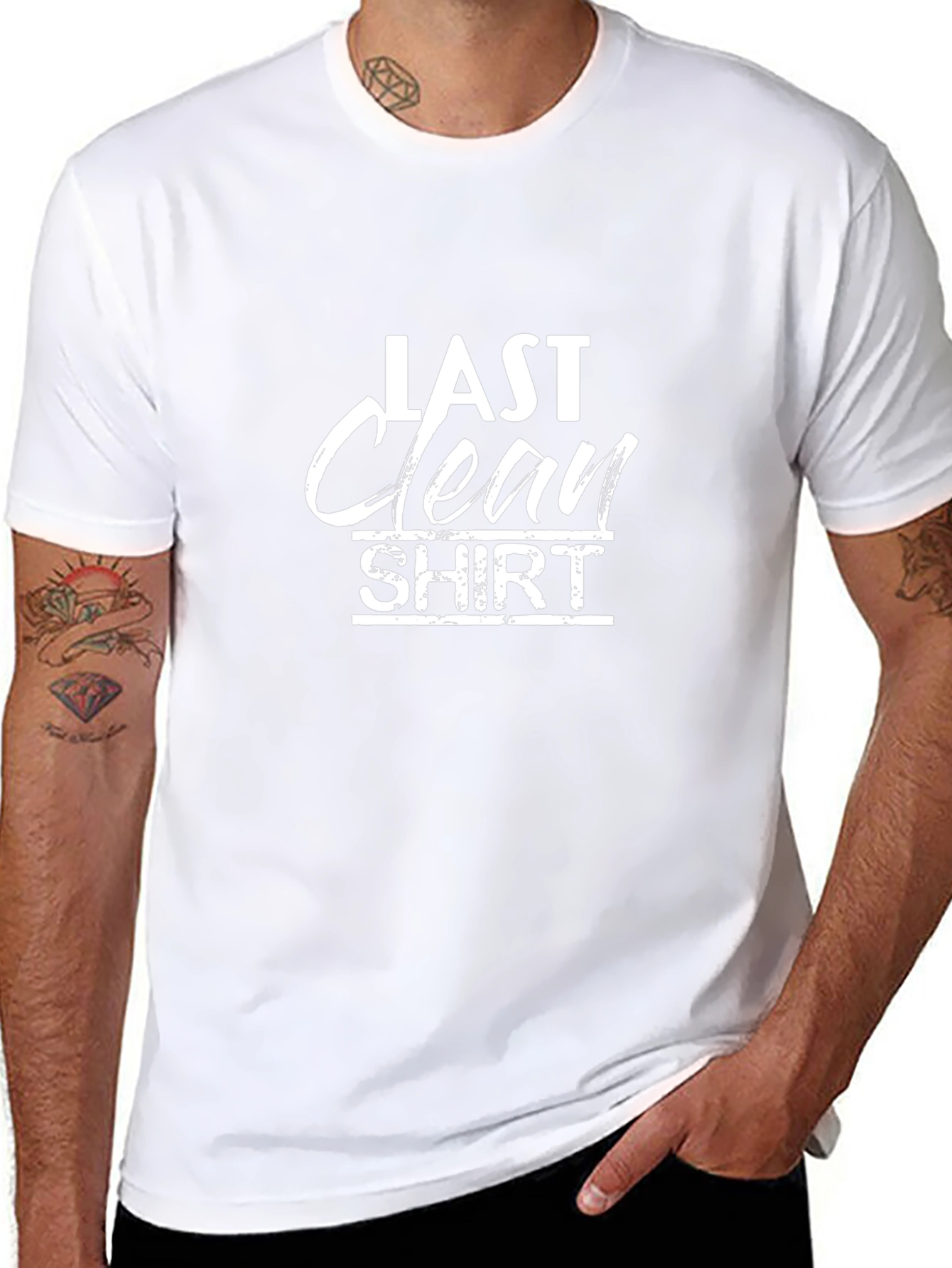 Last Clean Shirt - Mens Graphic T-Shirt