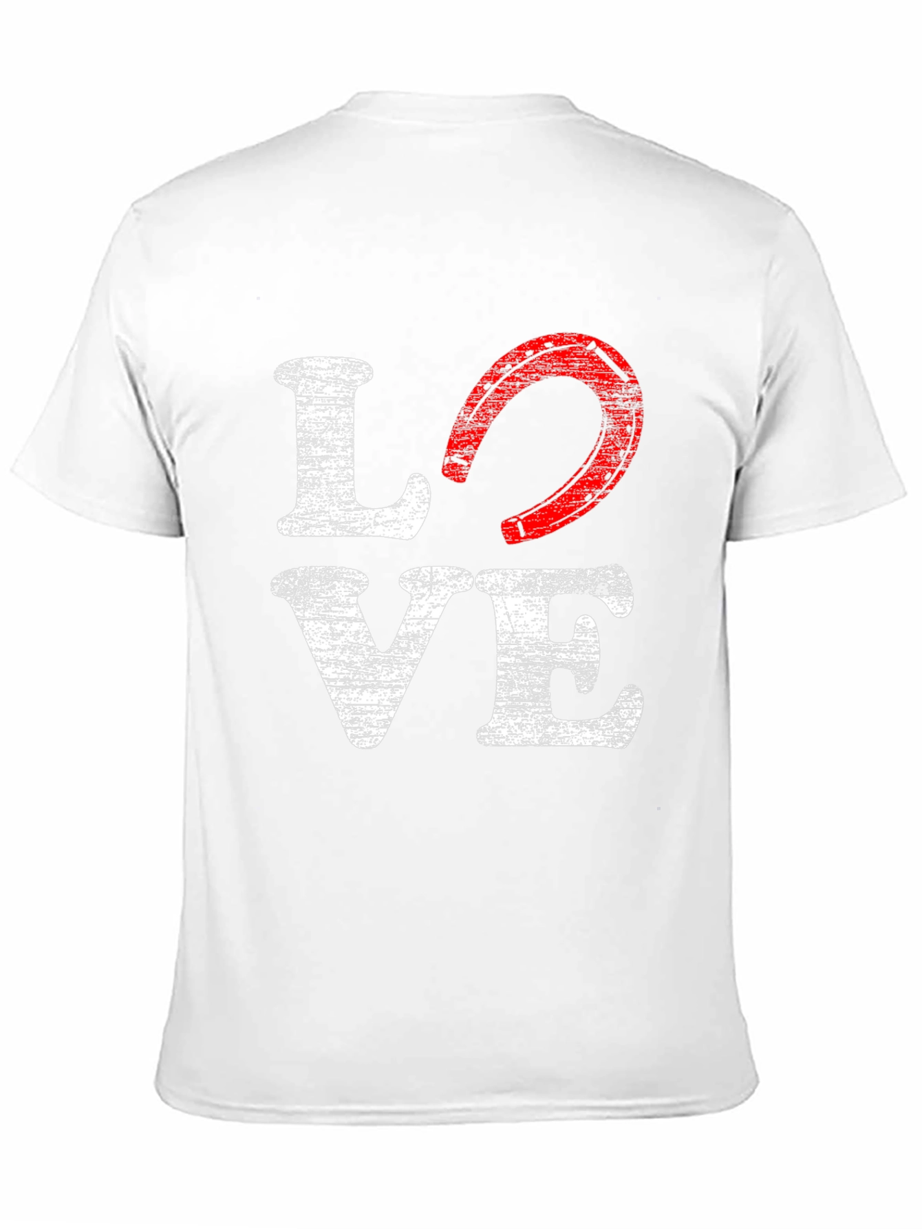 Love Horseshoe Graphic T-Shirt - Western Style