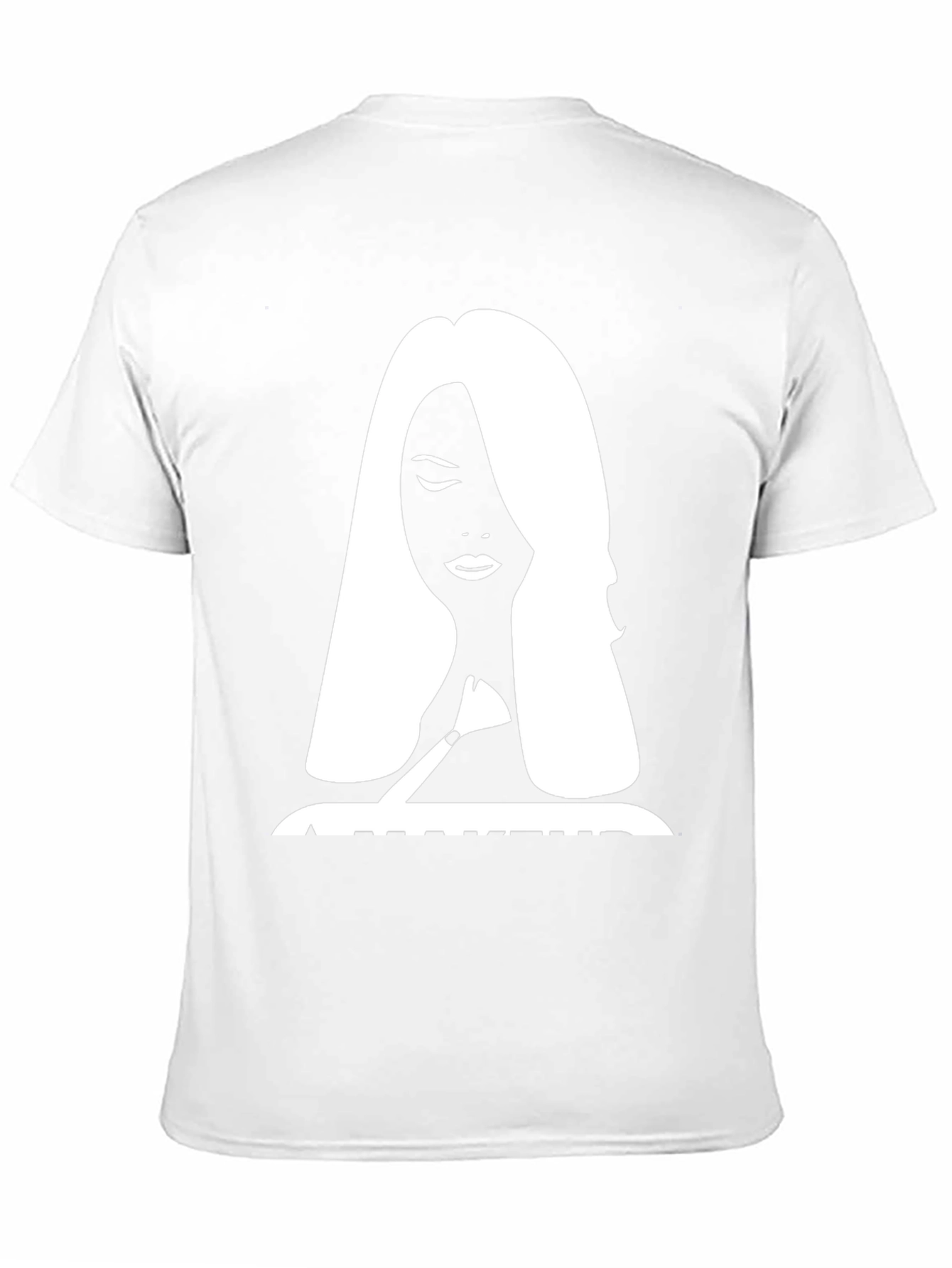 Silhouette Graphic Print Tee - Stylish Black T-Shirt