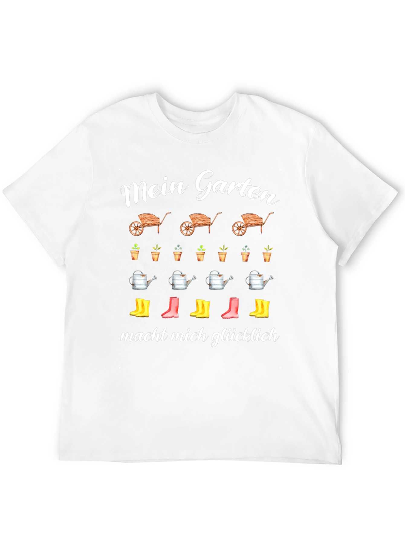 Mein Garten Makes Me Happy T-Shirt