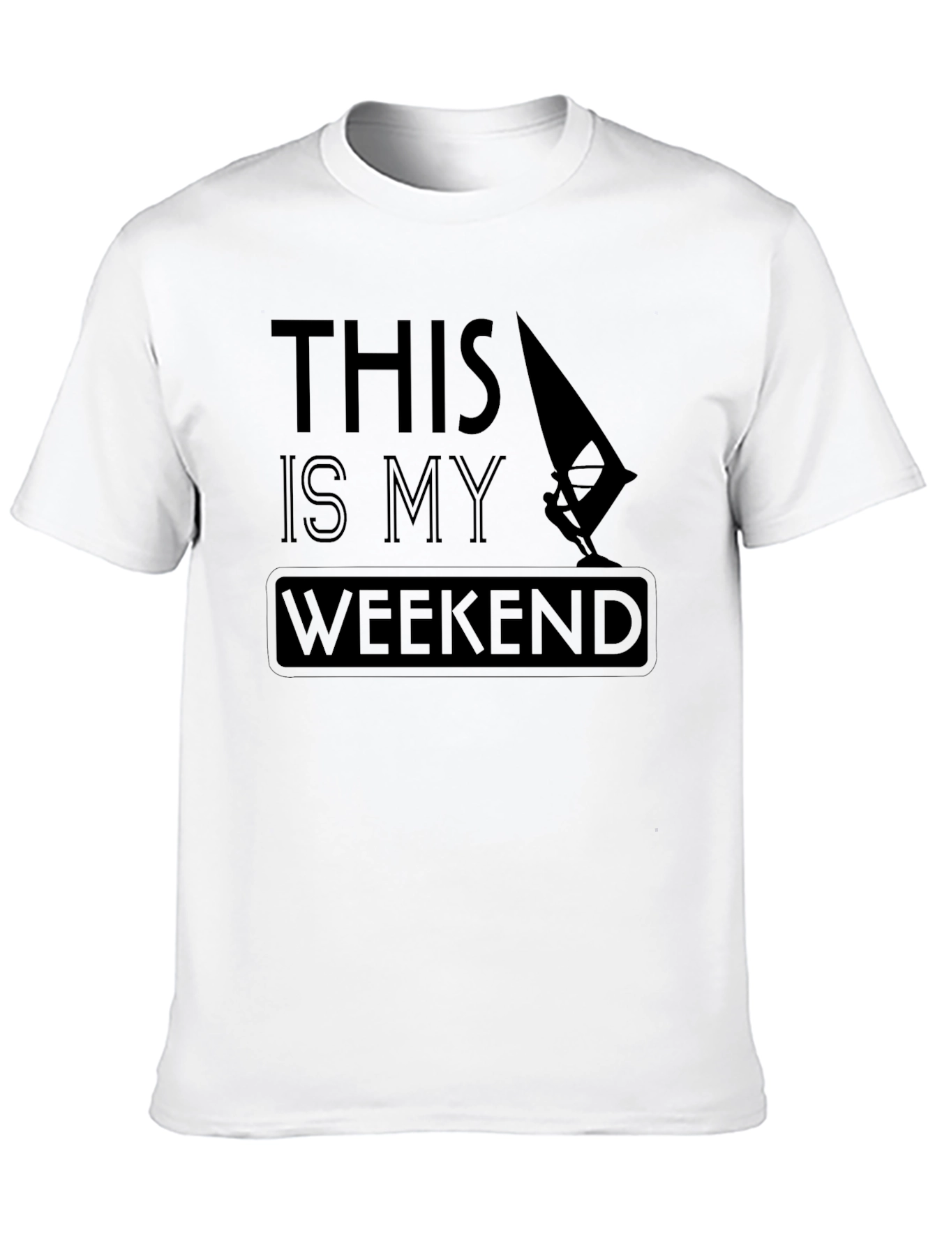 Weekend Windsurfer T-Shirt - Black