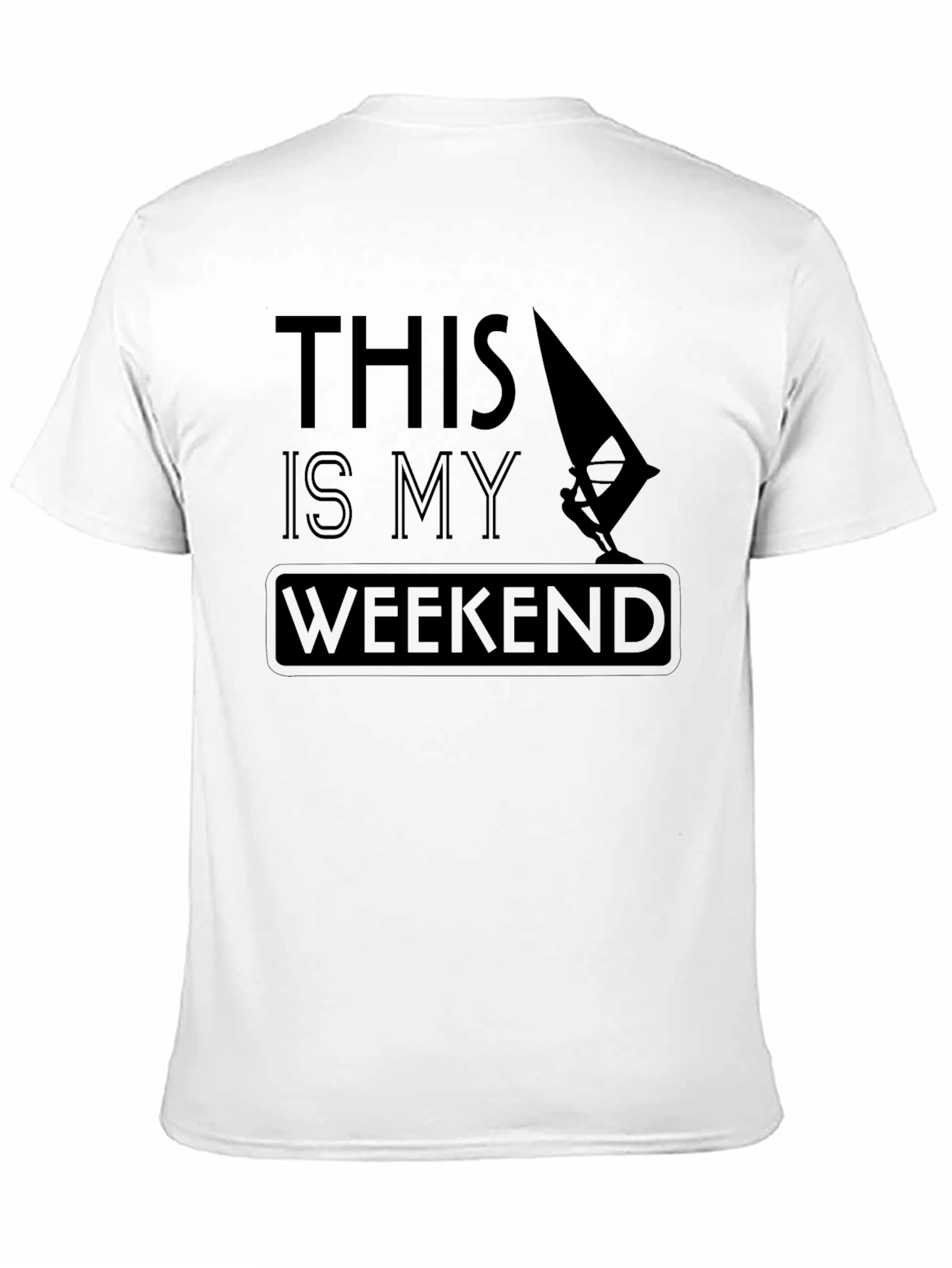 Weekend Windsurfer T-Shirt - Black