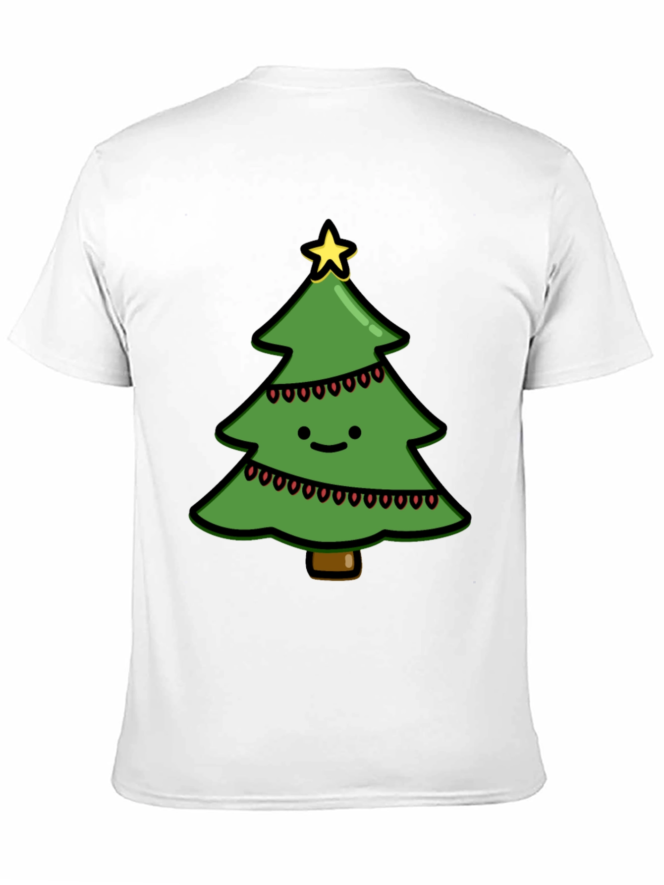 Festive Christmas Tree Graphic Tee - Holiday Cheer!