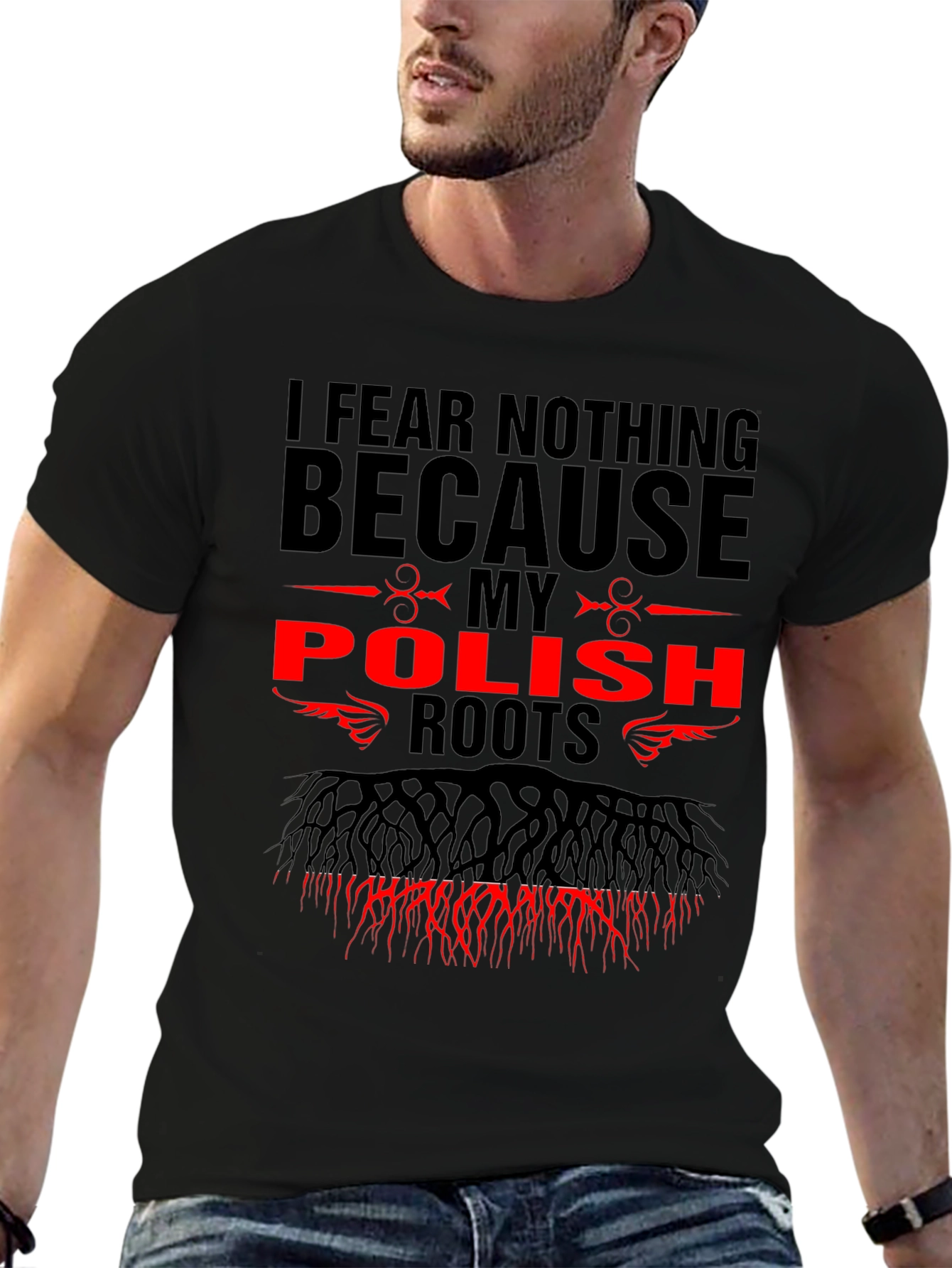 I Fear Nothing Polish Roots Graphic Tee