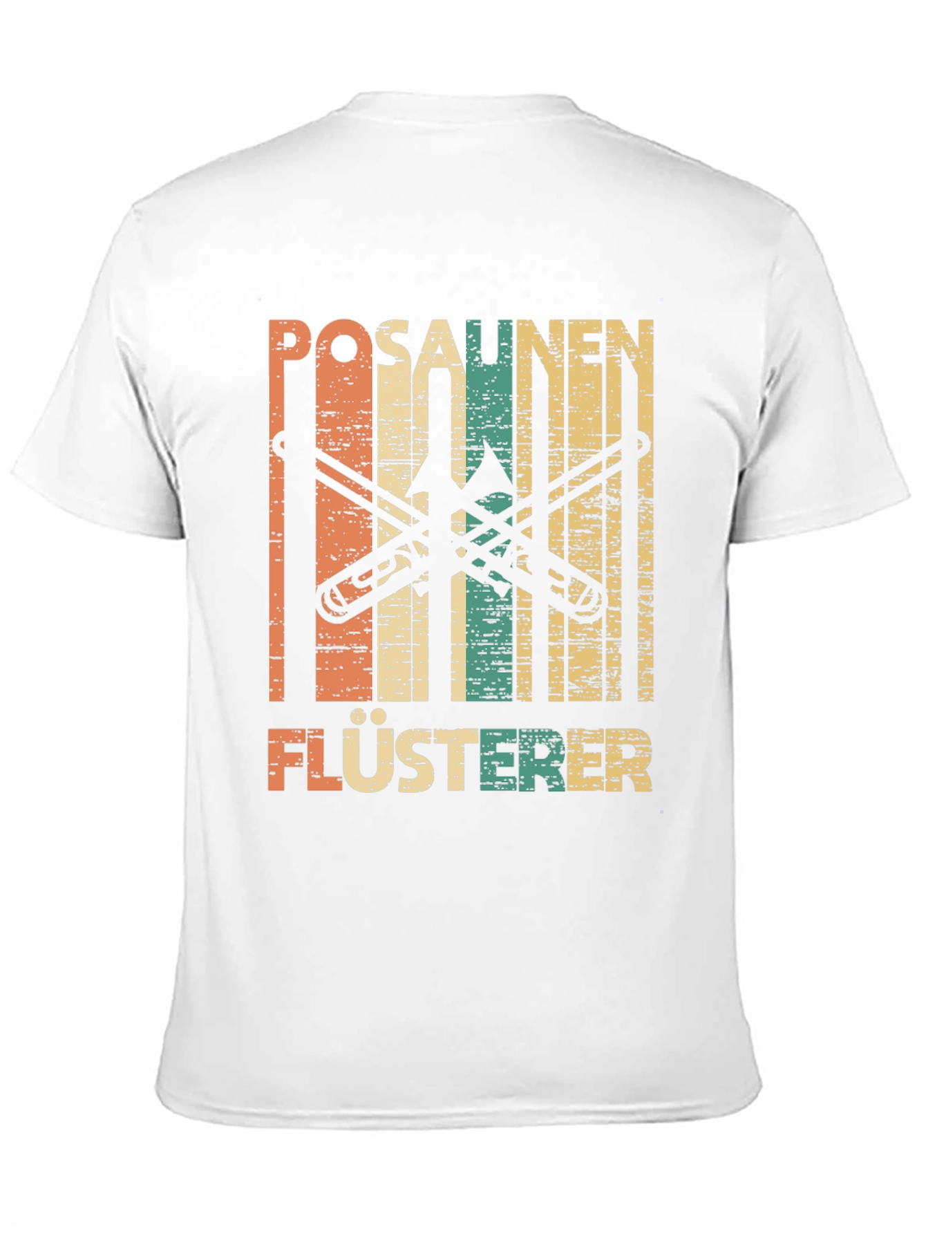 Posaunen Flüsterer T-Shirt Trombone Whisperer Funny Musician Tee
