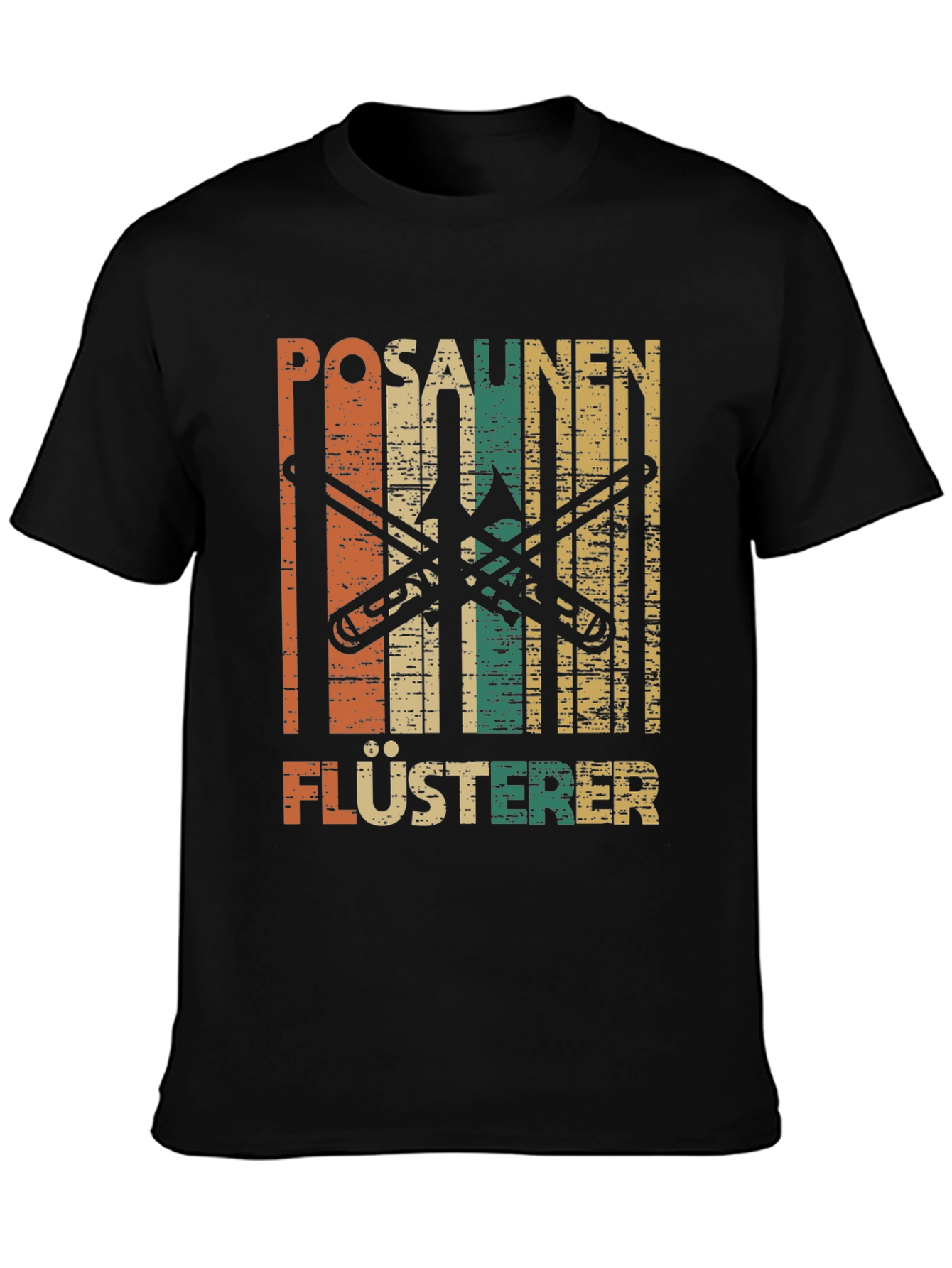 Posaunen Flüsterer T-Shirt Trombone Whisperer Funny Musician Tee