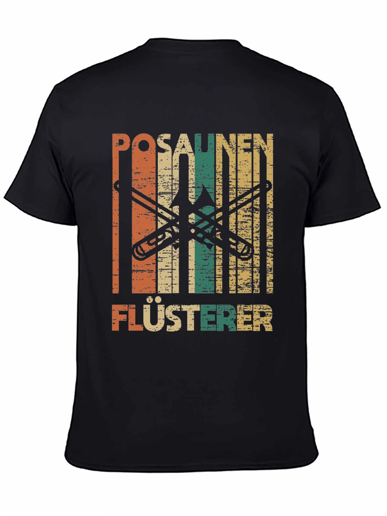 Posaunen Flüsterer T-Shirt Trombone Whisperer Funny Musician Tee