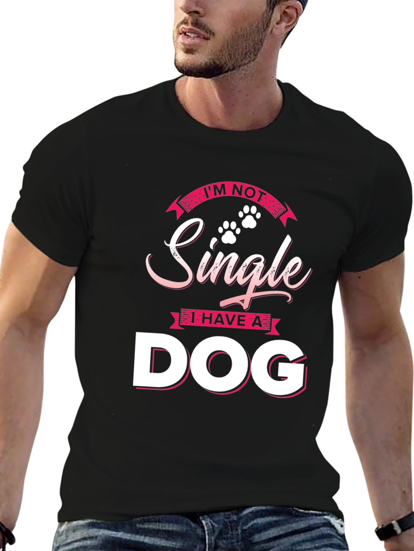 Im Not Single I Have a Dog T-Shirt