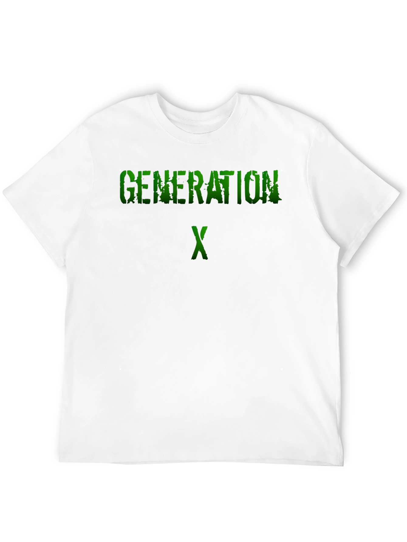 Generation X Graphic Tee - Black Cotton T-Shirt