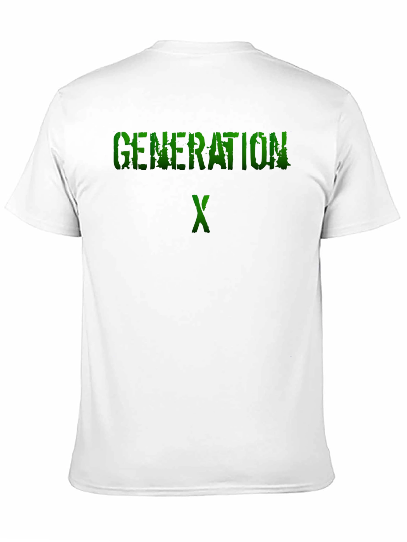 Generation X Graphic Tee - Black Cotton T-Shirt