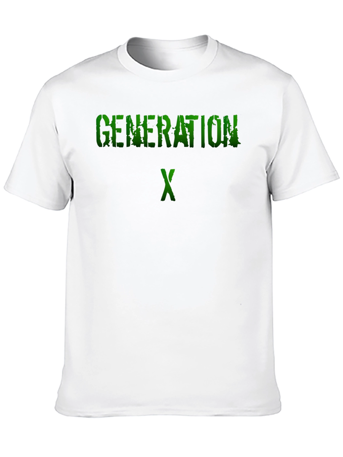 Generation X Graphic Tee - Black Cotton T-Shirt