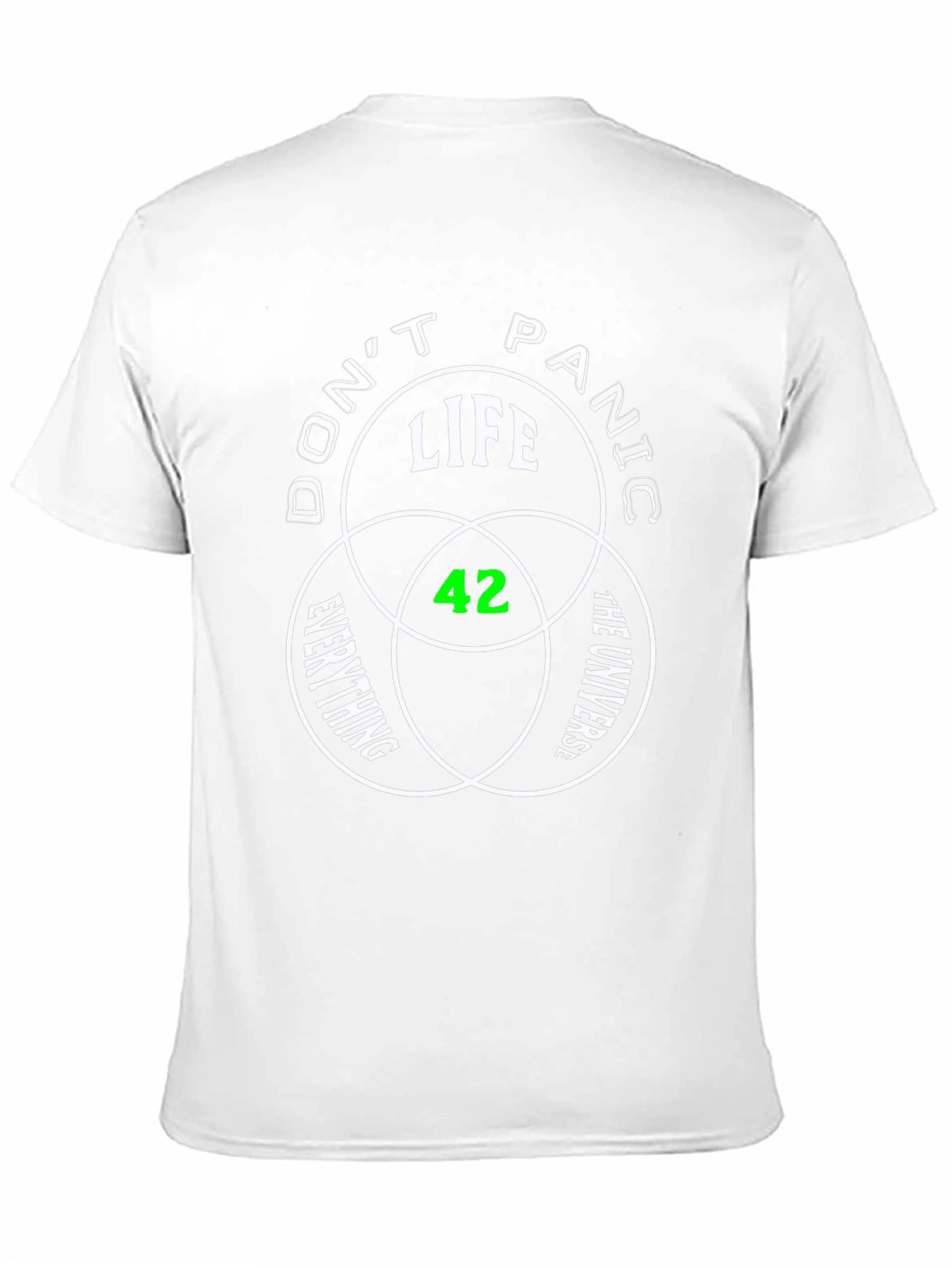 Dont Panic Life Universe Everything T-Shirt