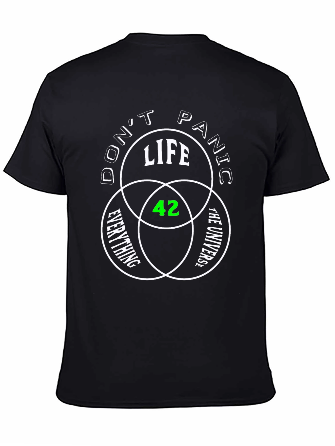 Dont Panic Life Universe Everything T-Shirt