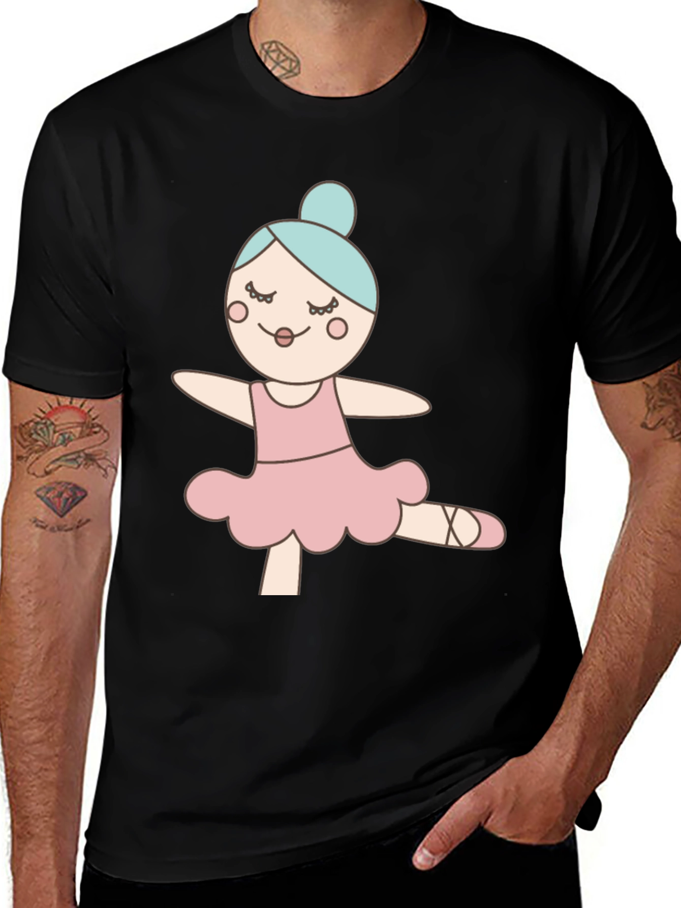 Ballerina Doll Graphic Tee