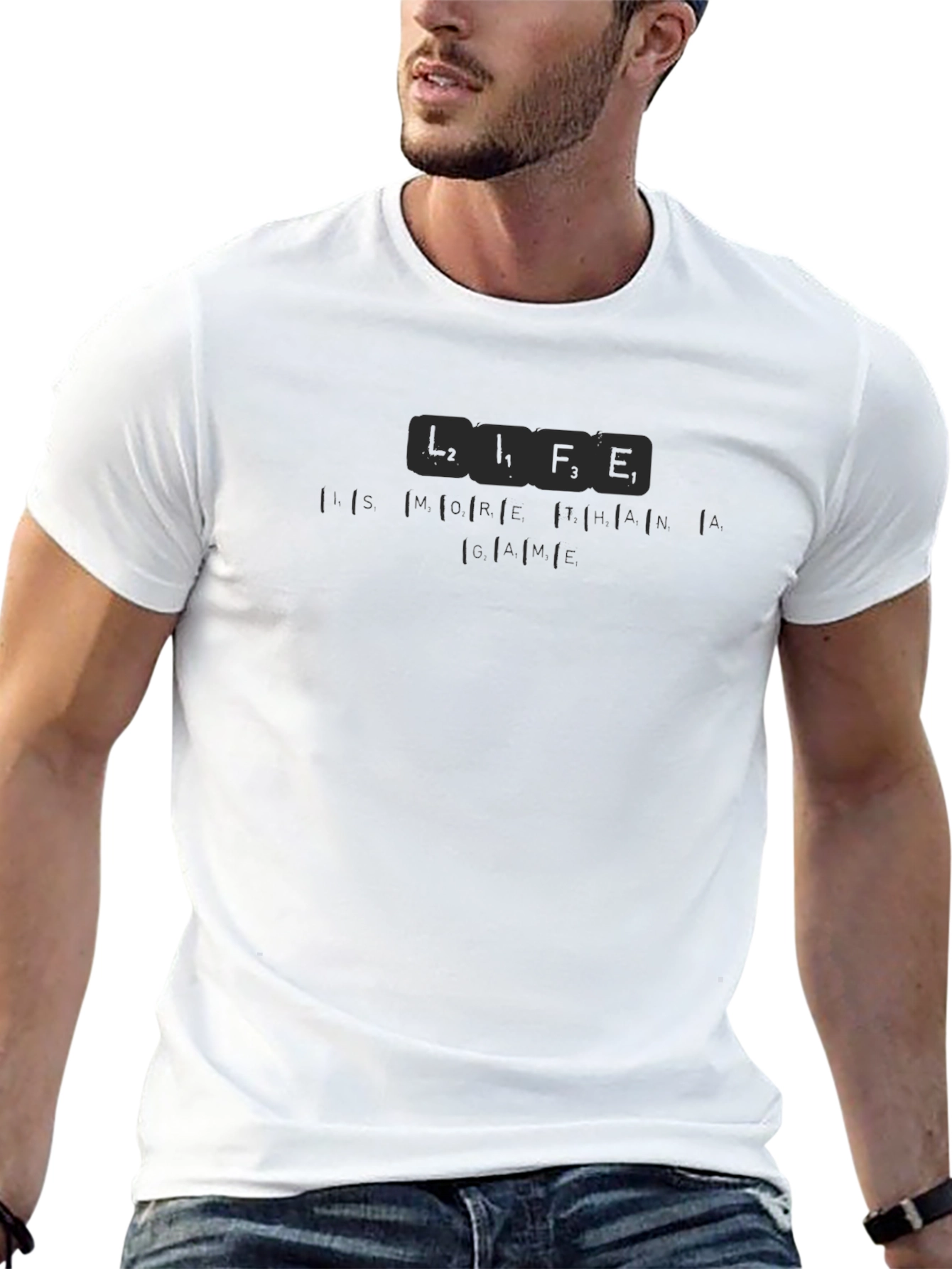 Life is Better Here Black Graphic Tee