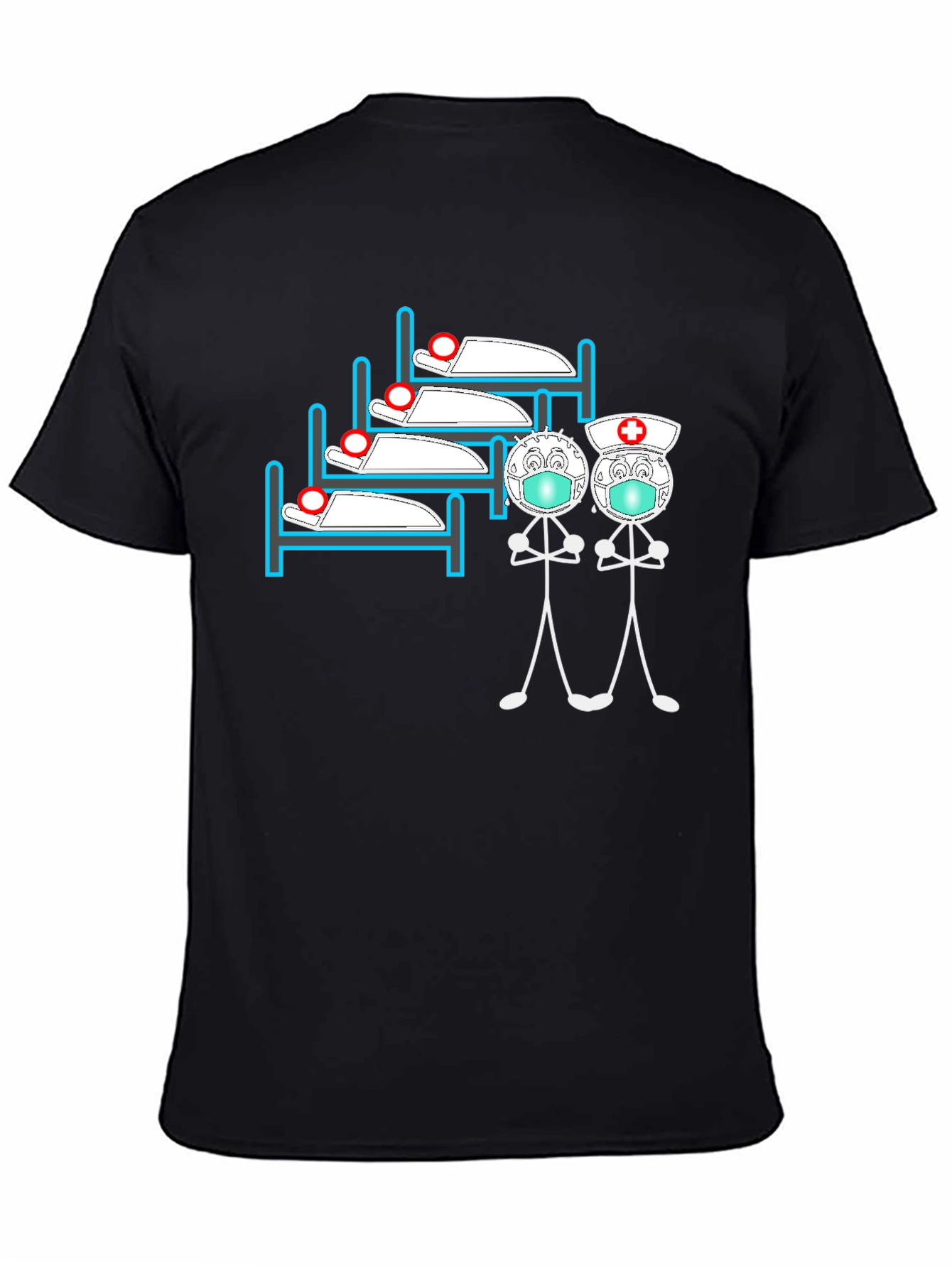 COVID Ward T-Shirt - Funny Graphic Tee