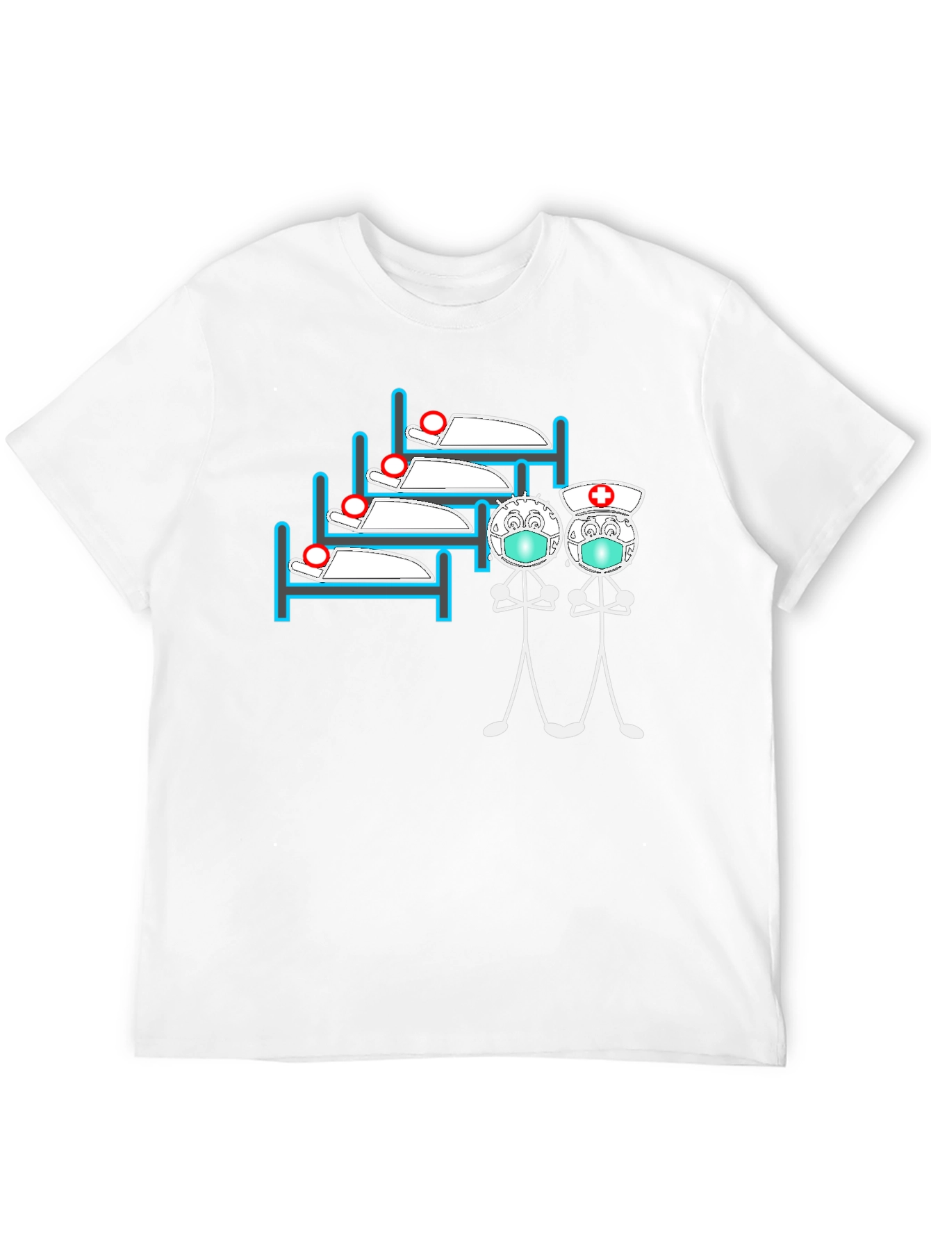 COVID Ward T-Shirt - Funny Graphic Tee