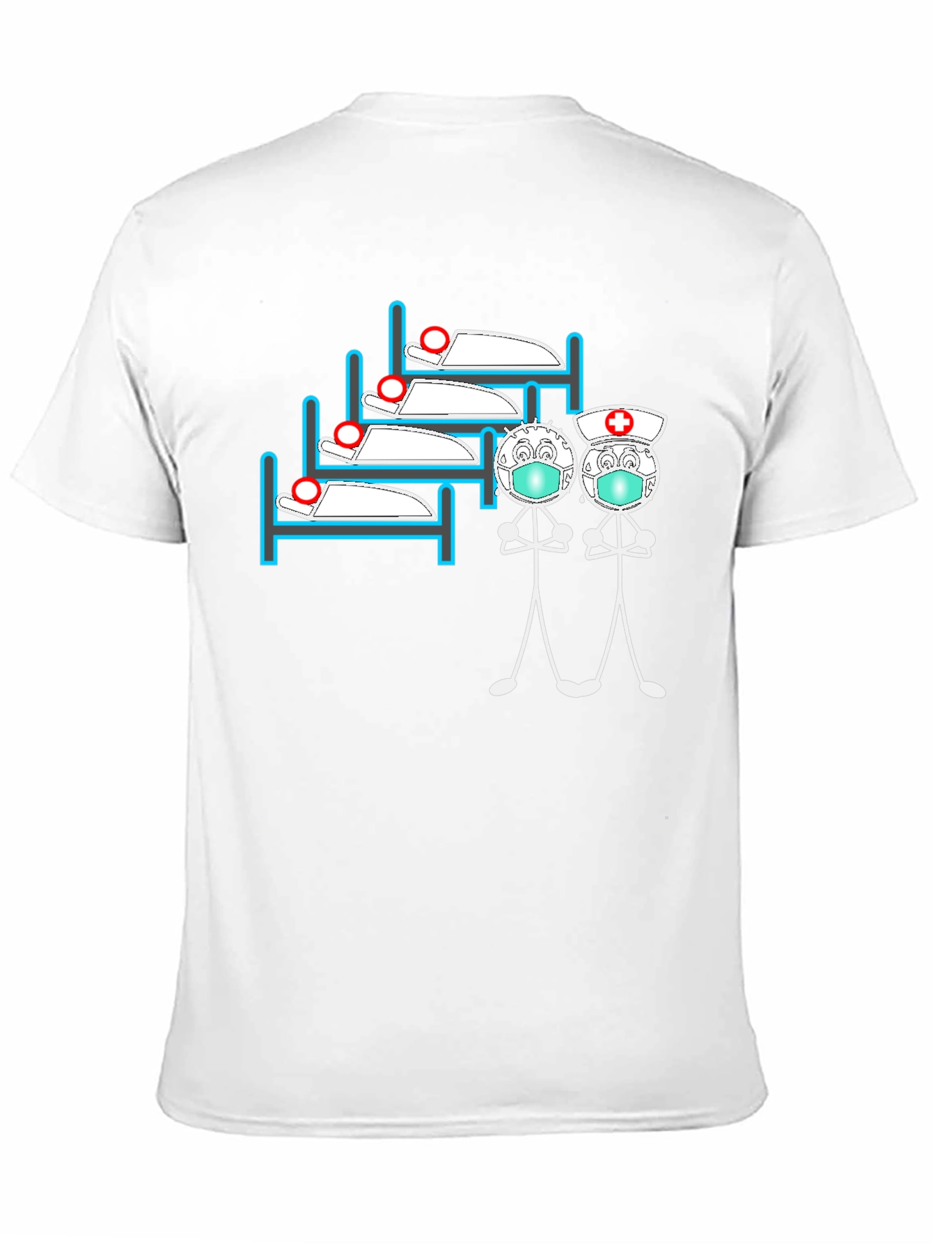 COVID Ward T-Shirt - Funny Graphic Tee
