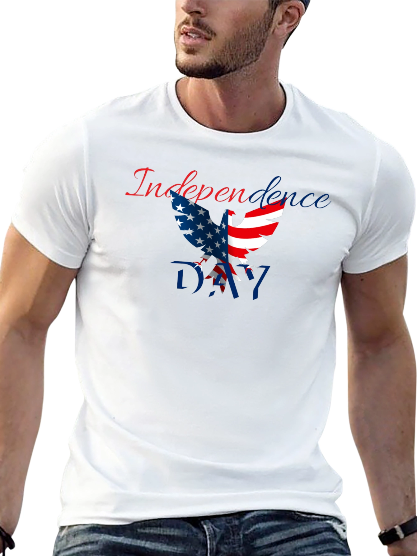 Independence Day Eagle Graphic Tee