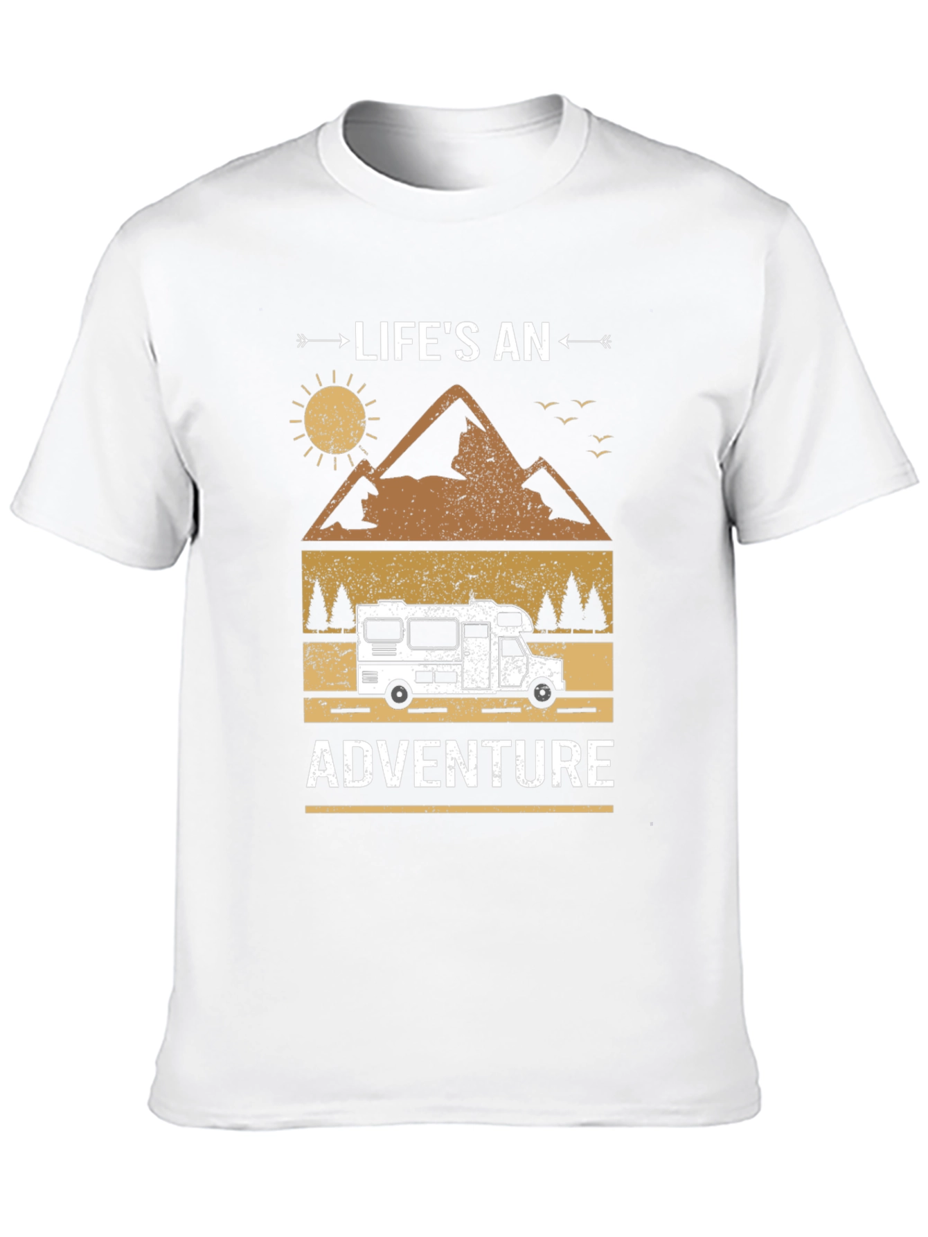 Lifes An Adventure Camper Graphic Tee