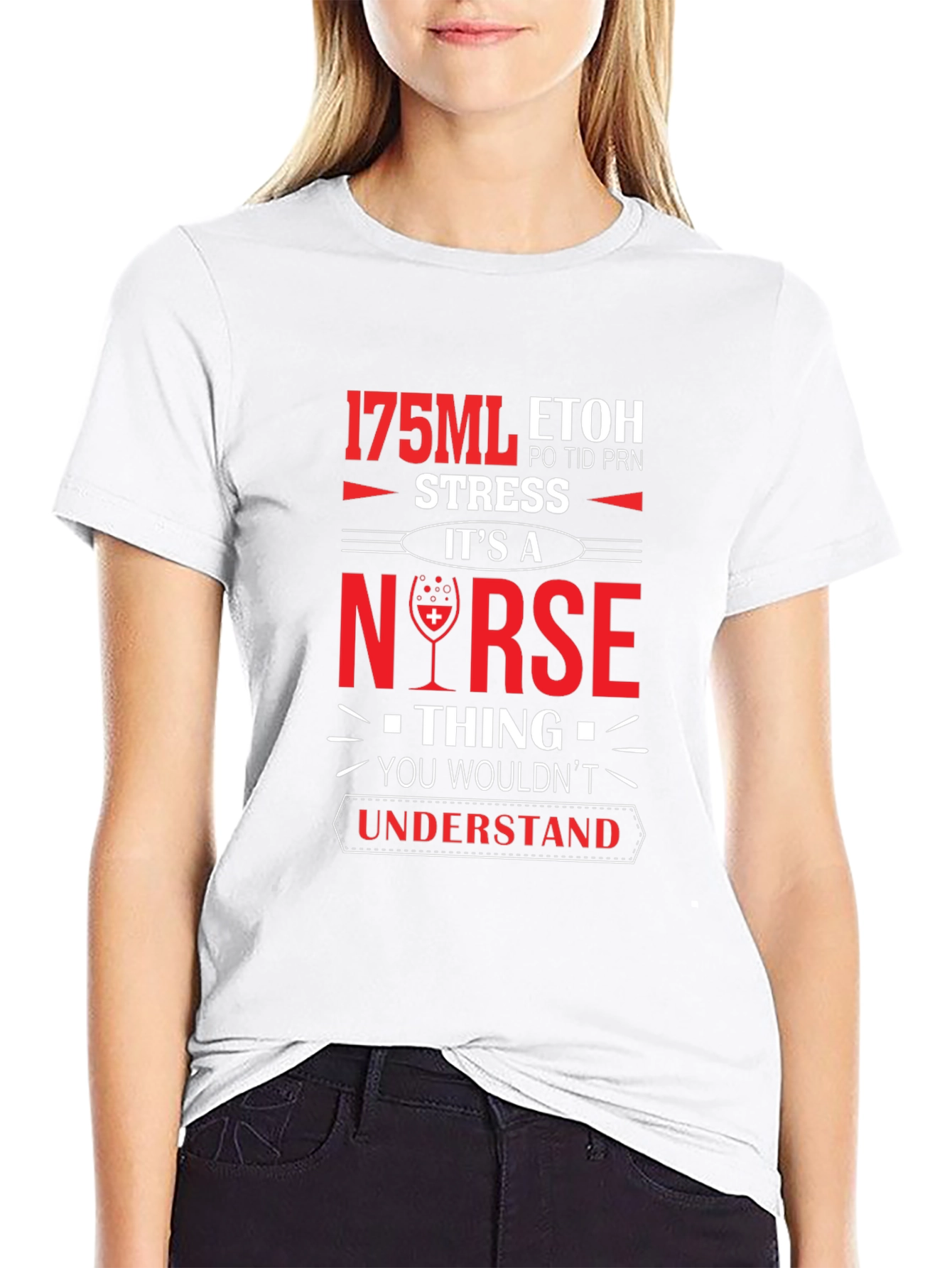 Nurse 175ML ETOH Novelty Graphic T-Shirt