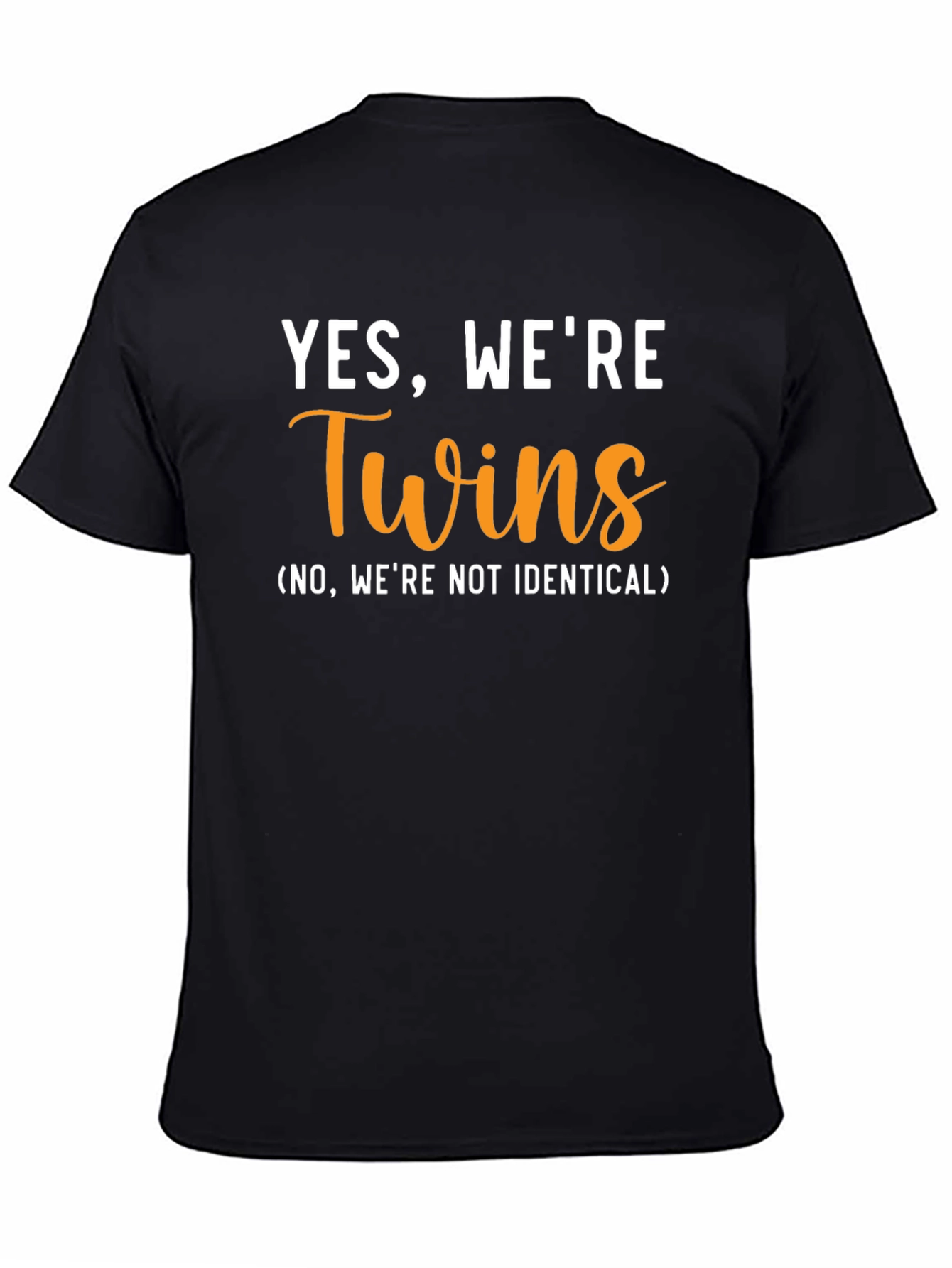 Funny Twins T-Shirt - Yes Were Twins Graphic Tee